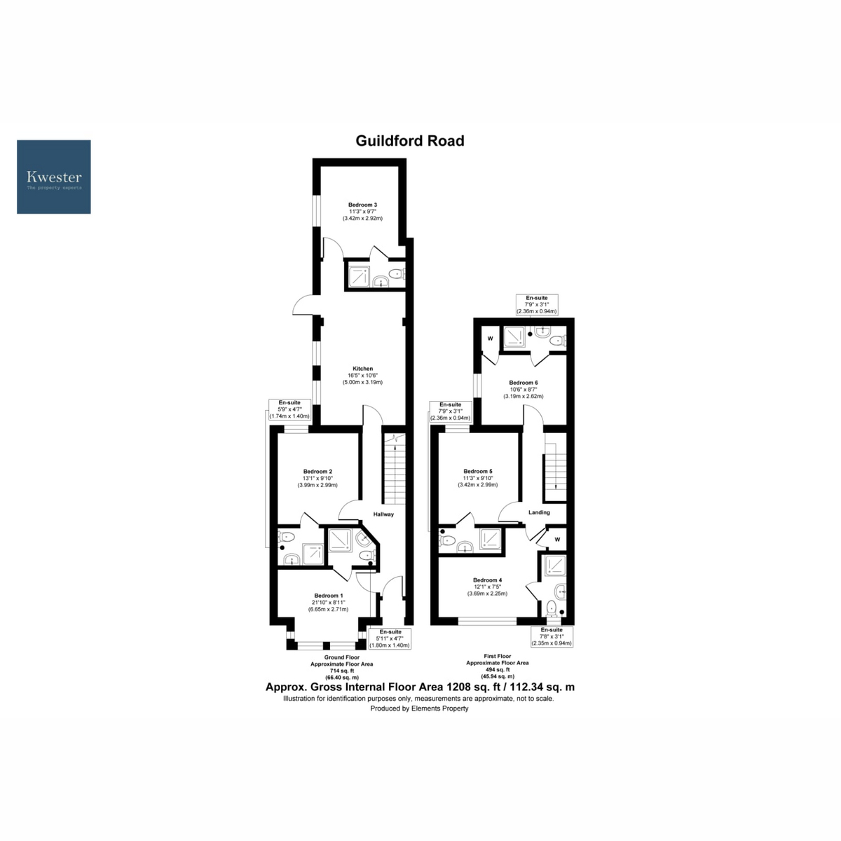 Room 3 61, Guildford Road, Southend on Sea floorplan