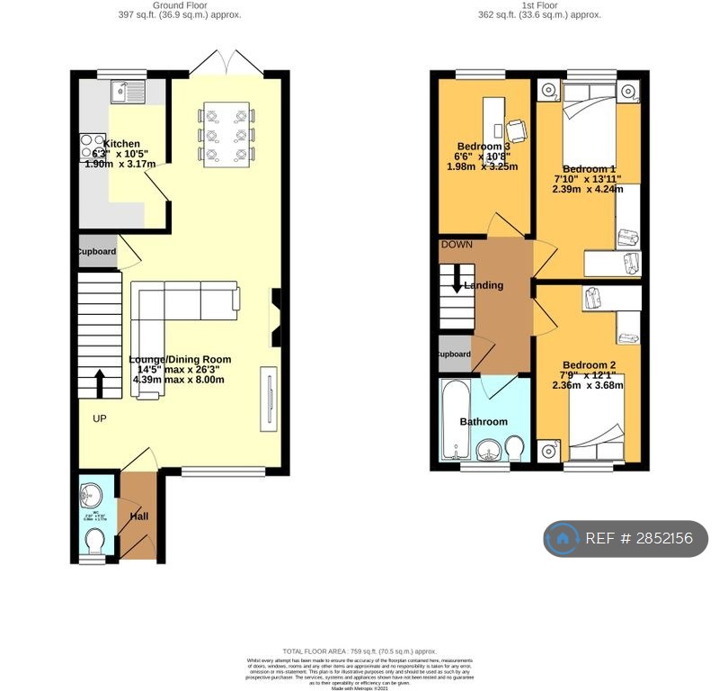 Queen Elizabeth Road, Nuneaton floorplan
