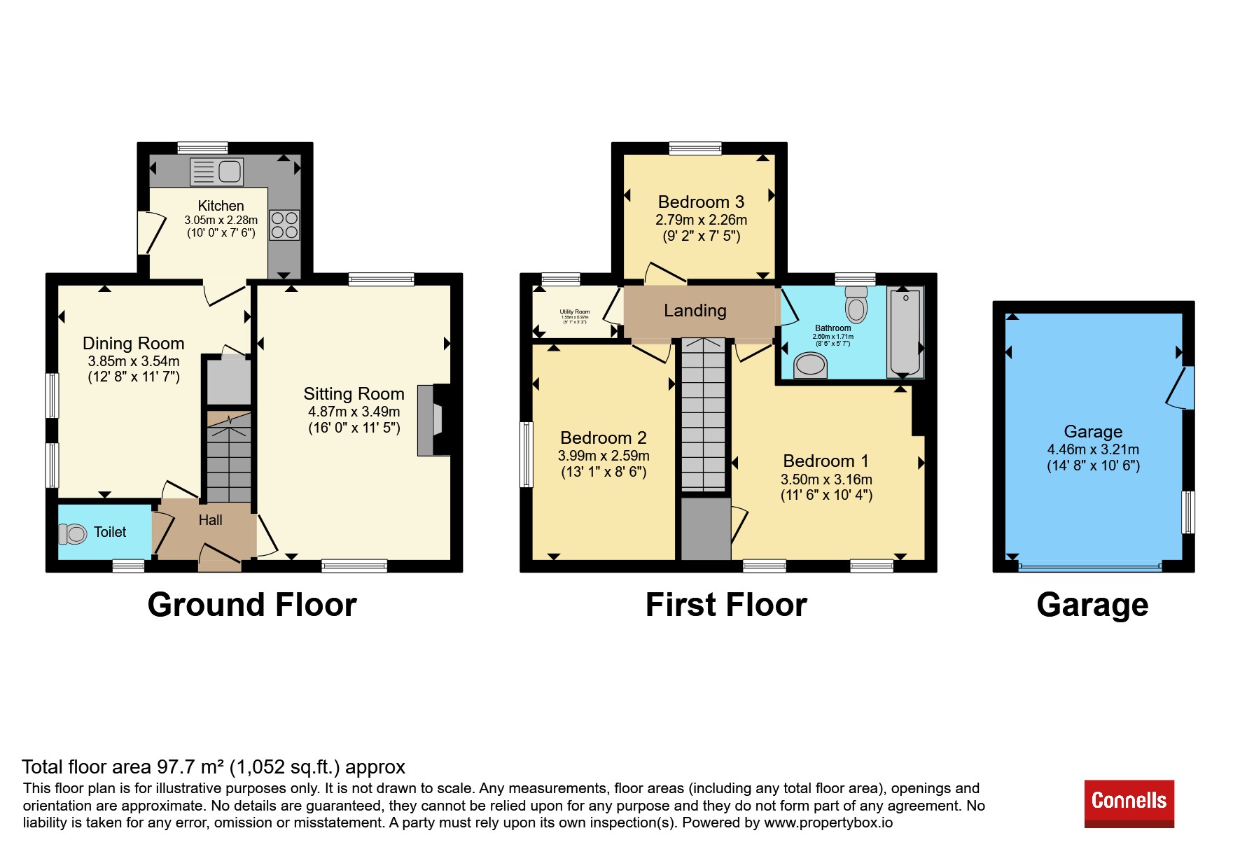 26, Springfield Drive, Abingdon floorplan
