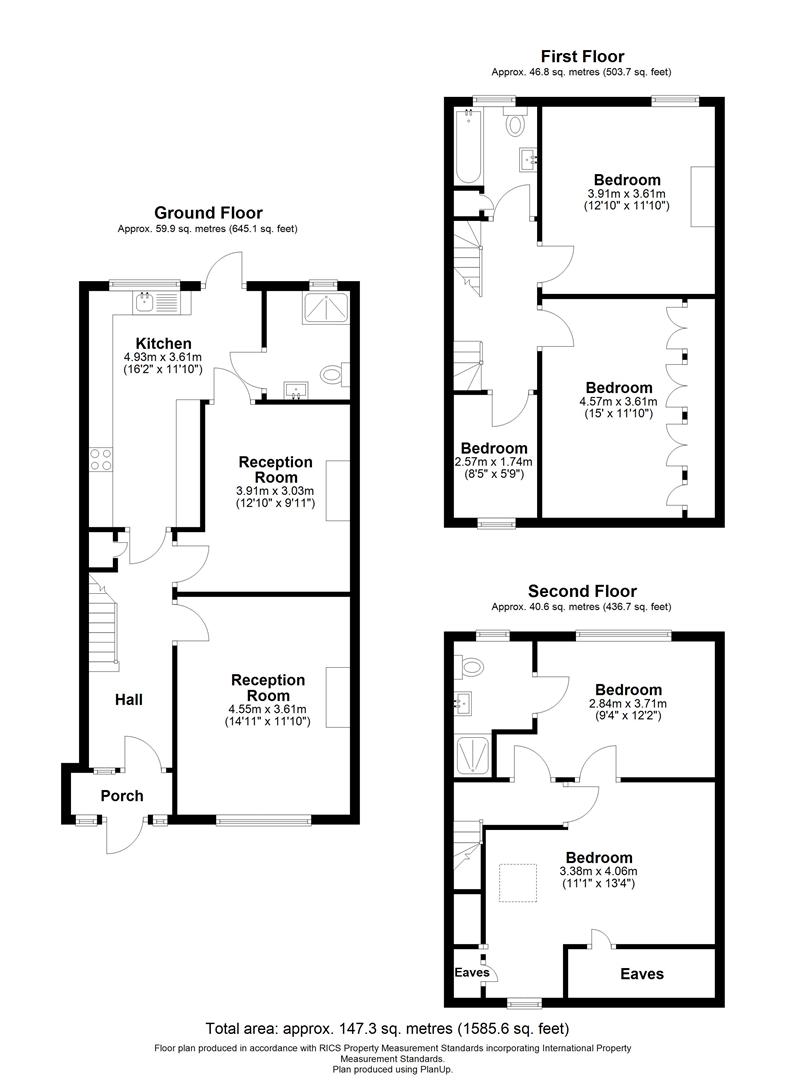77, Estcourt Road, London floorplan