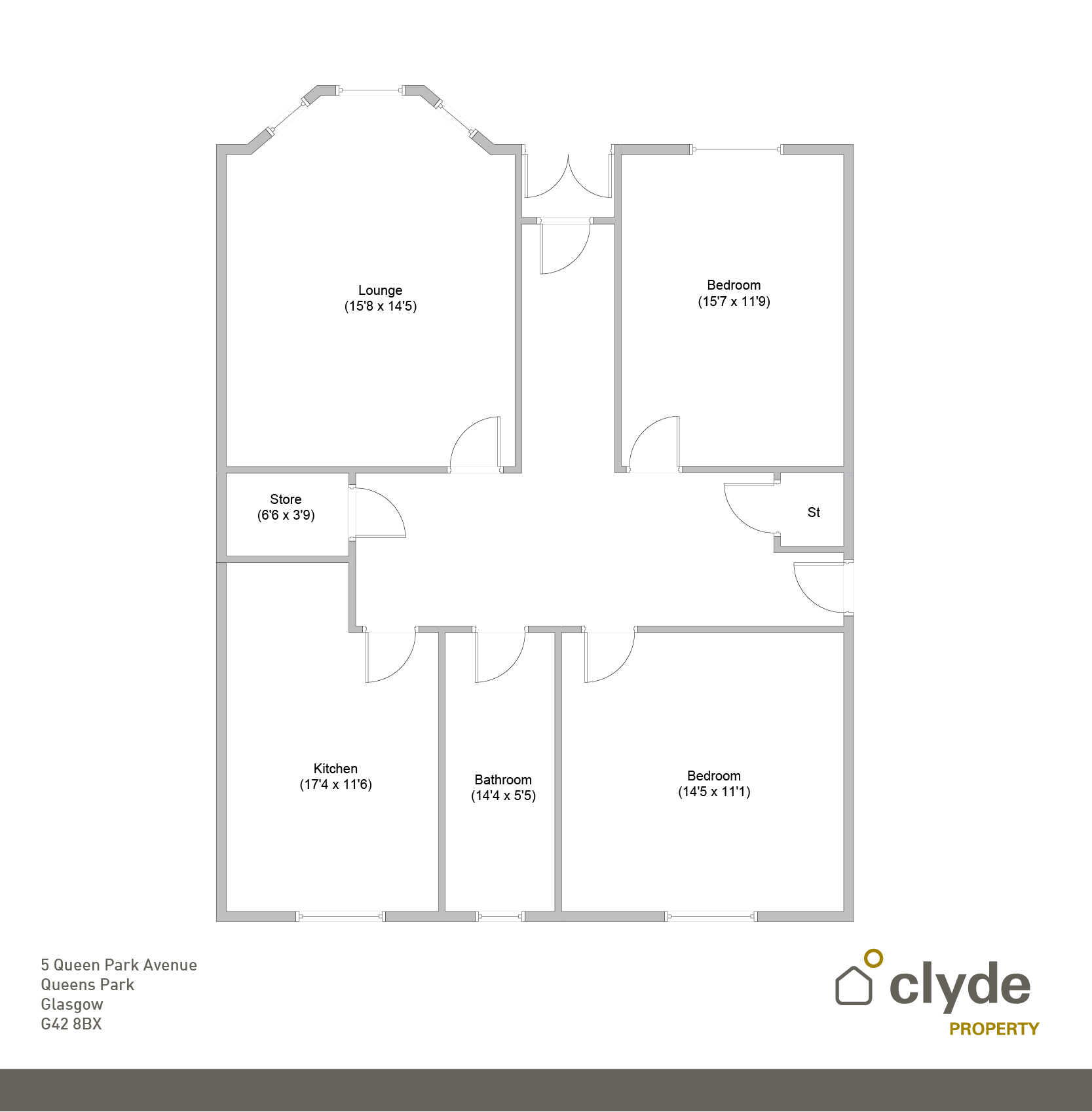 2 Bedrooms Flat for sale in Queens Park Avenue, Main Door Flat, Queens Park, Glasgow G42