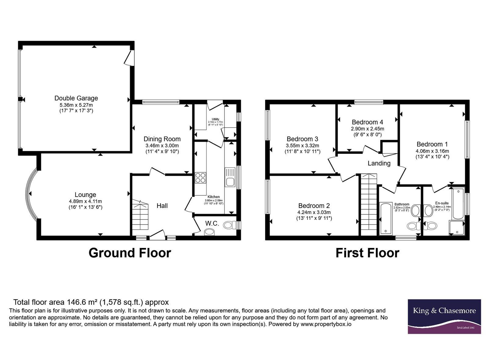 55, Saltdean Vale, Brighton floorplan