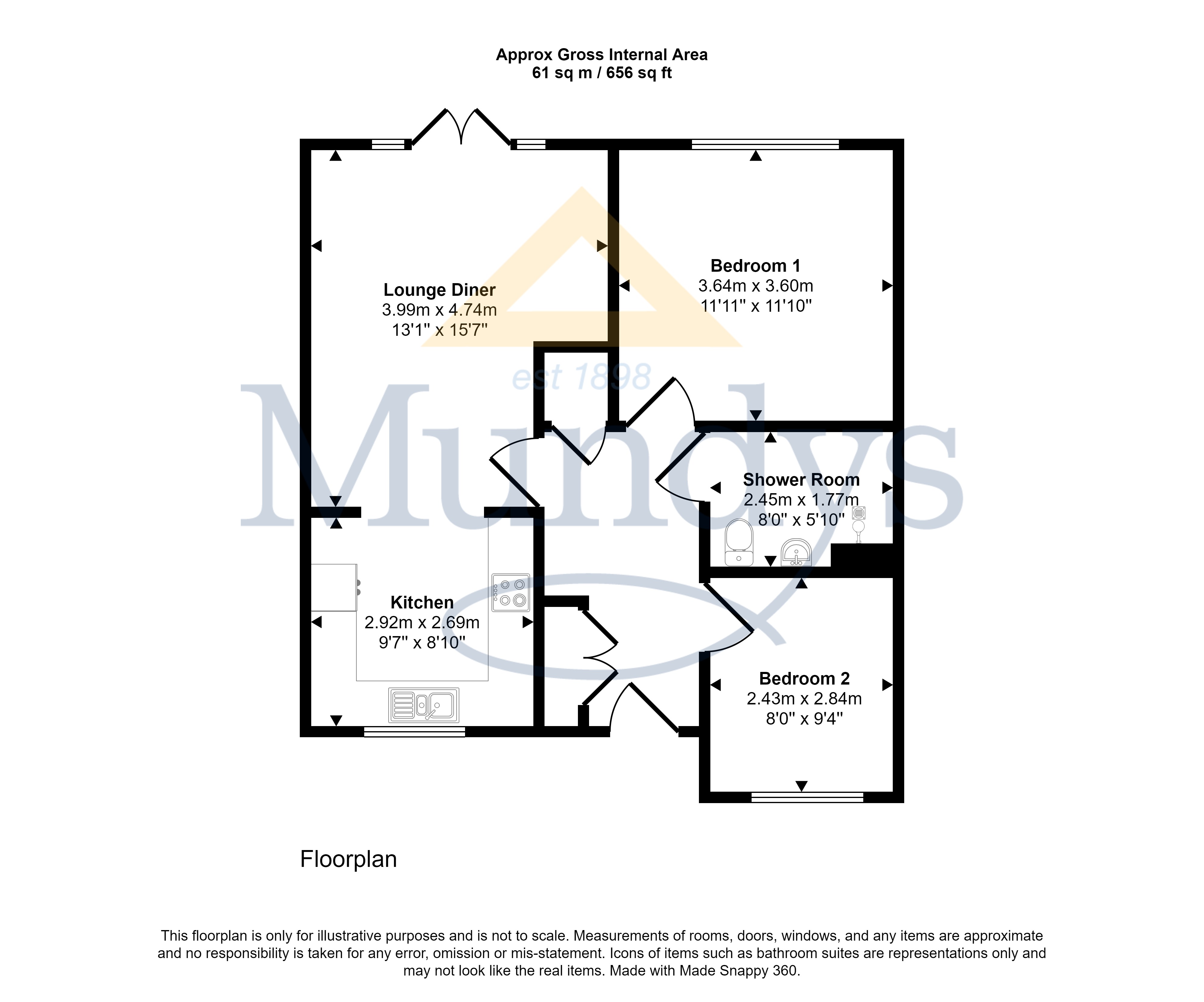 Plot 9, Hutchings Way, Prebend Lane, Lincoln floorplan