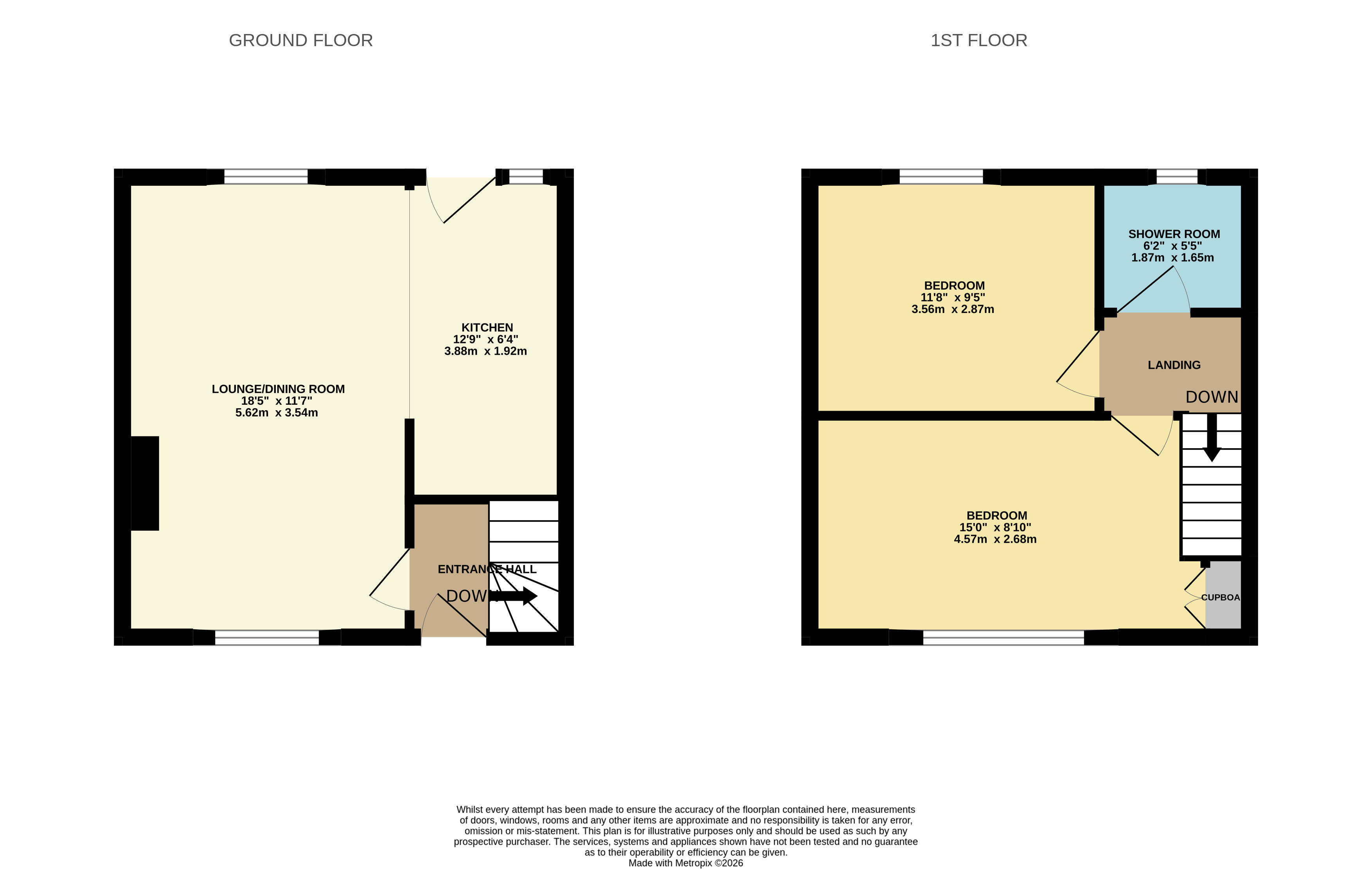107, Oakvale Road, Leven floorplan