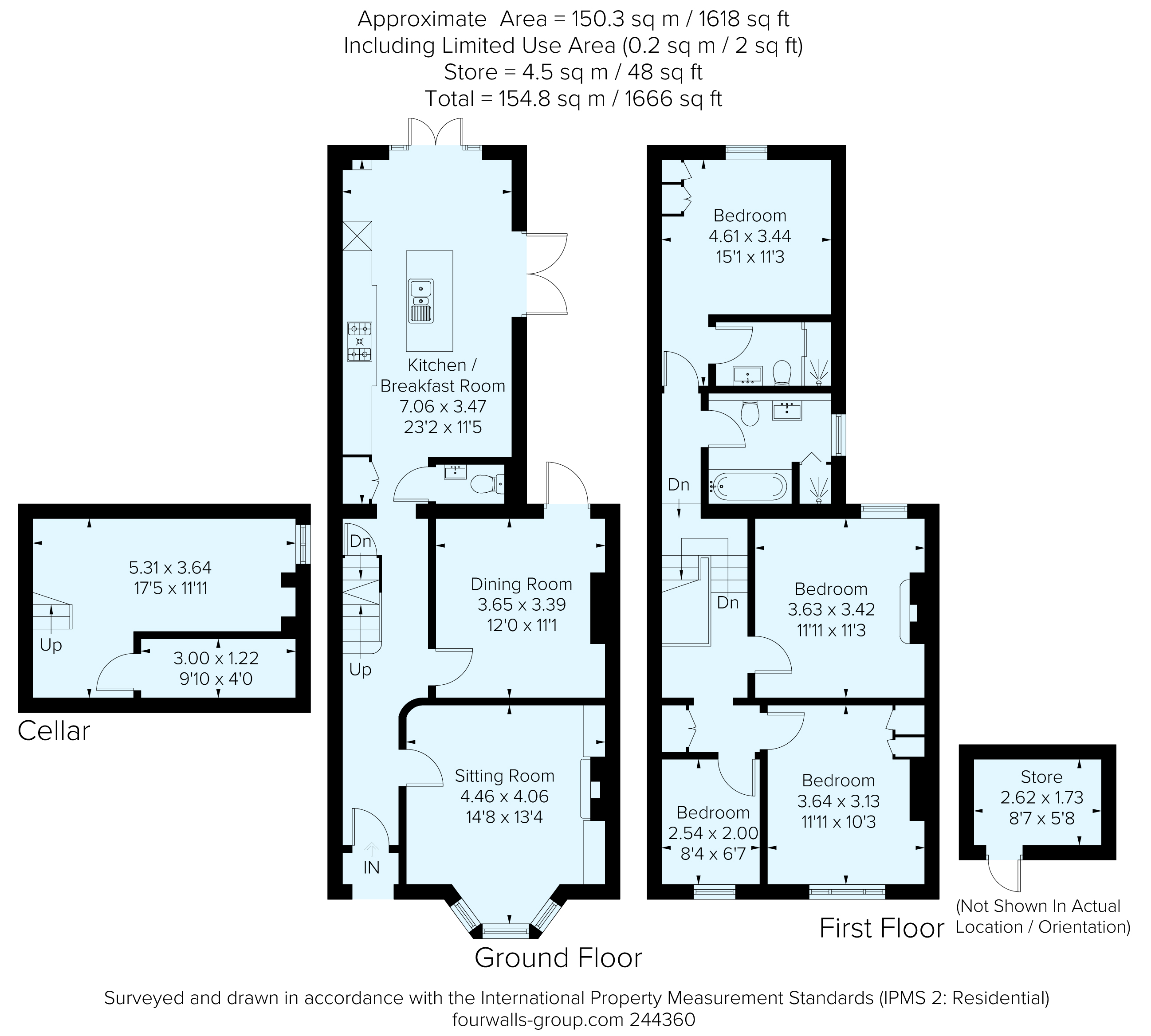 27, The Crescent, Maidenhead floorplan