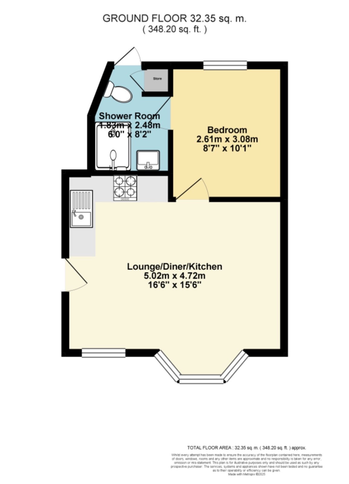 10, Kent Place, Kent floorplan
