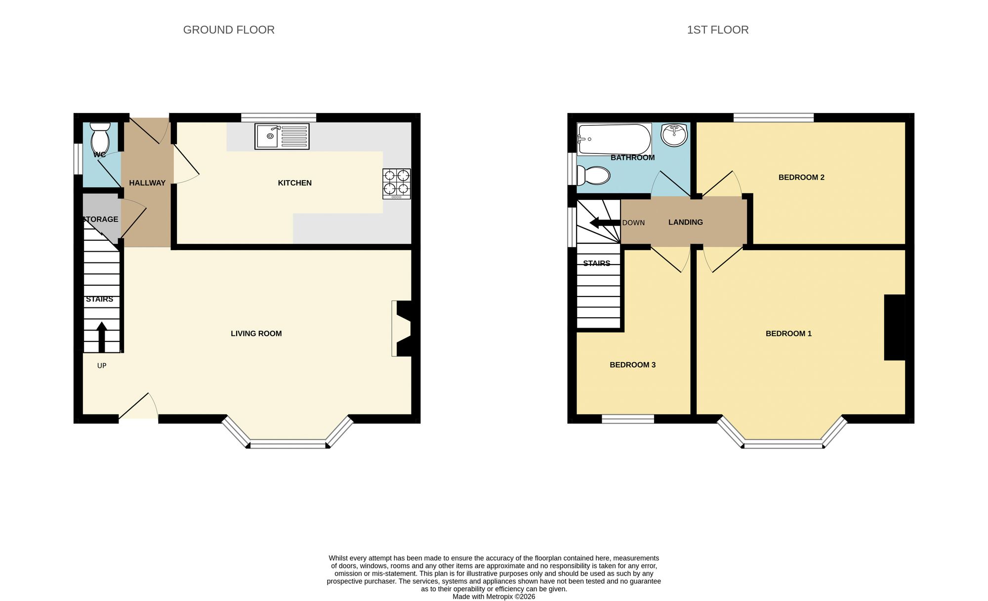 134 Pimlott Road, Bolton floorplan