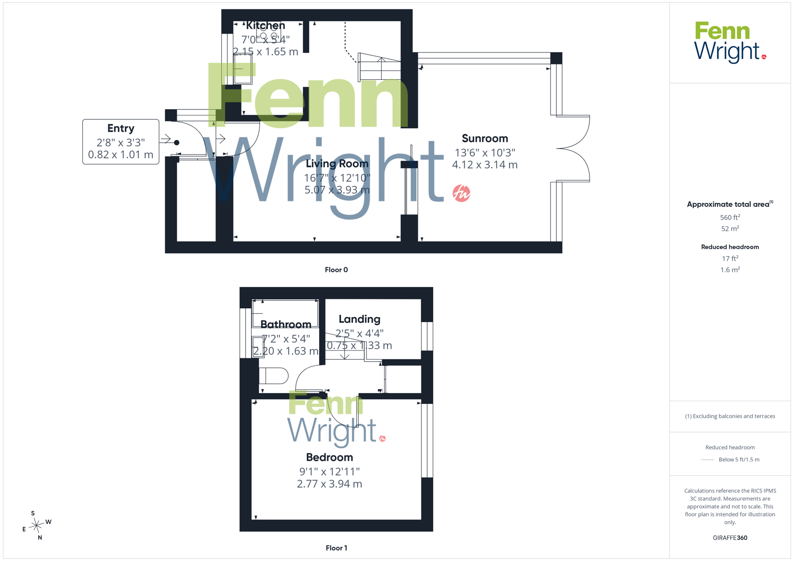 85, Station Road, Essex floorplan