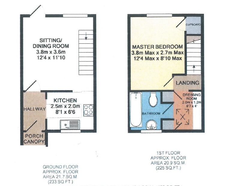 1 Bedrooms Terraced house to rent in Little Acorns, Bishops Cleeve, Cheltenham GL52