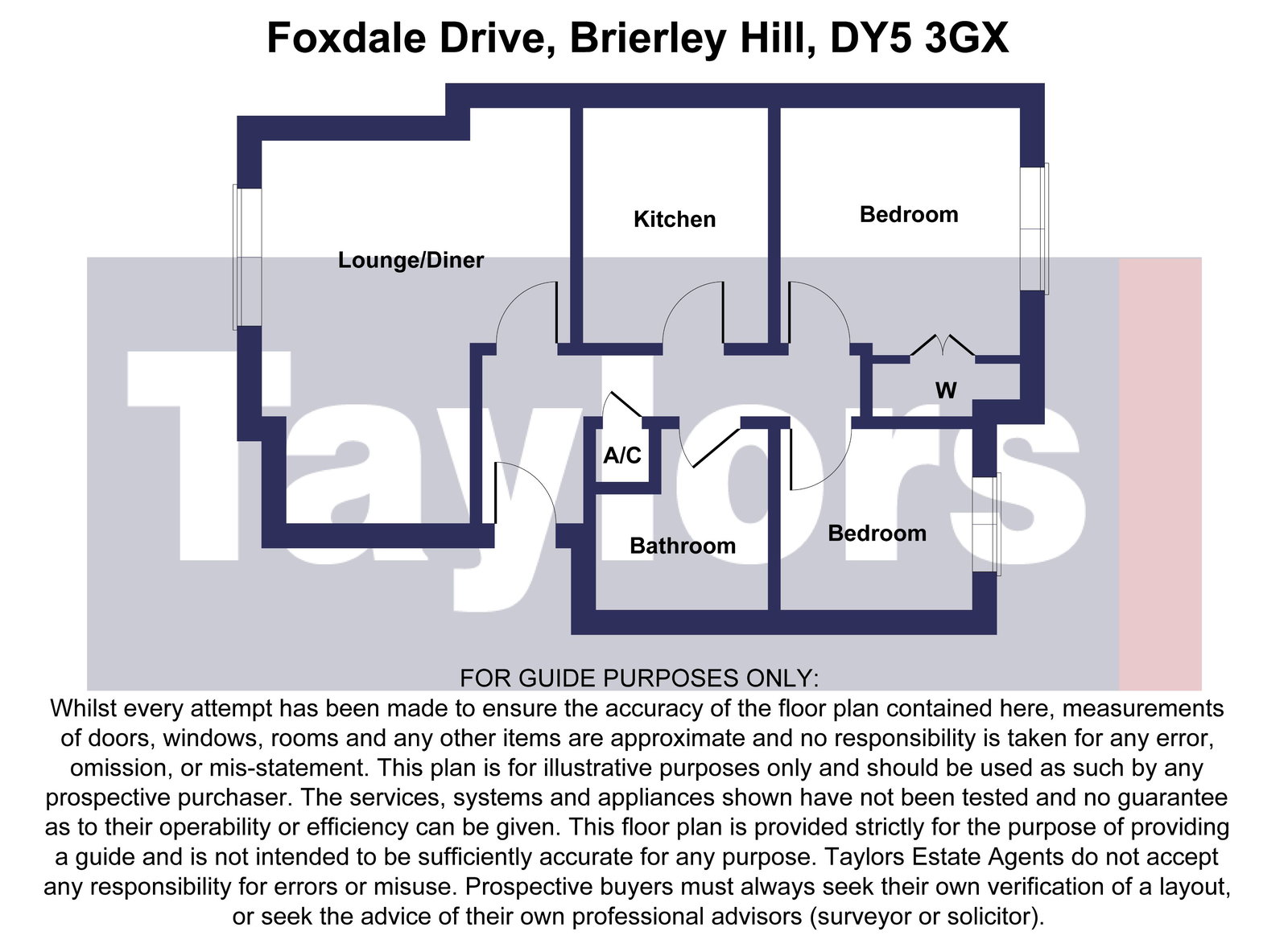 283, Foxdale Drive, Brierley Hill floorplan
