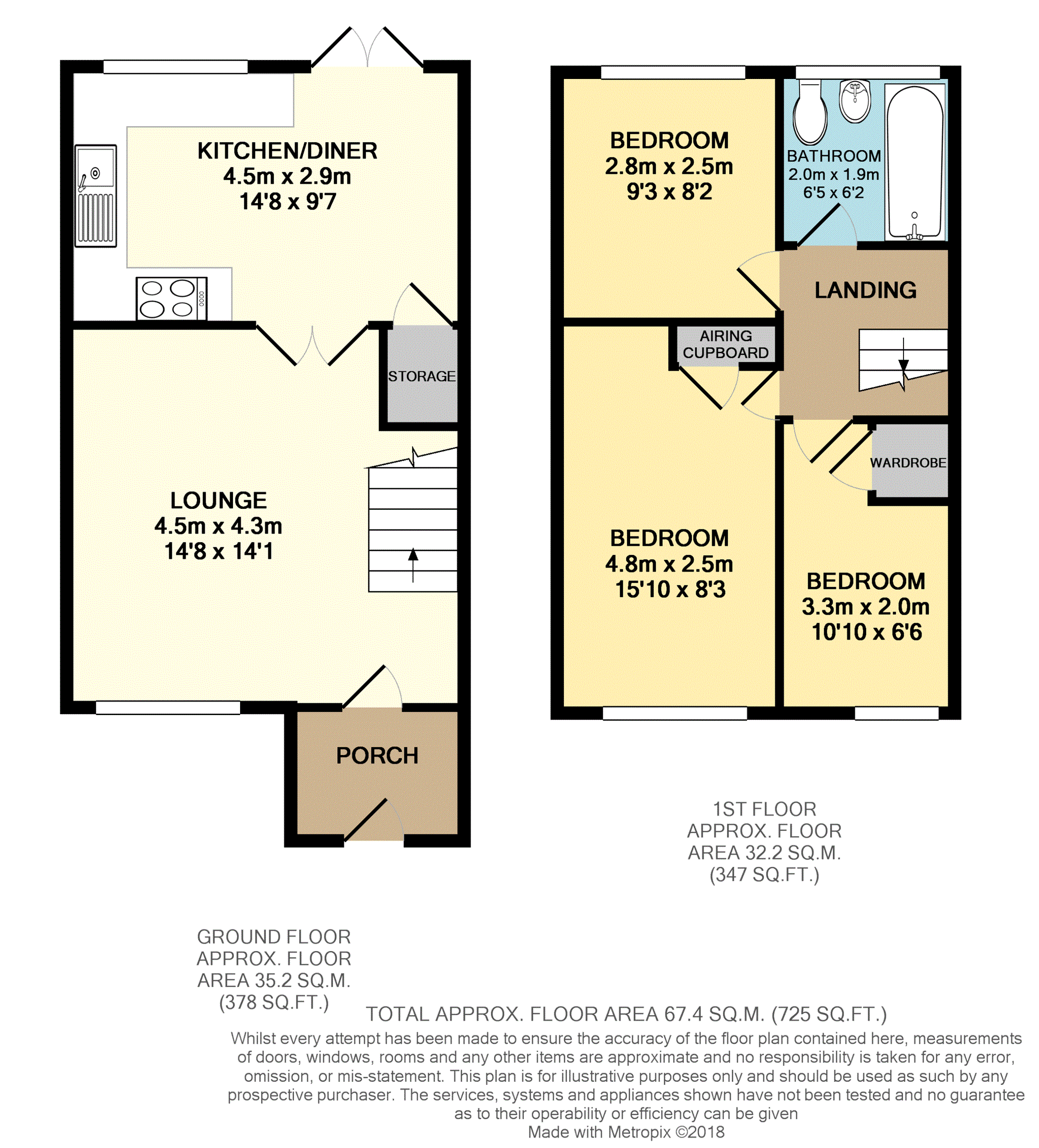 3 Bedrooms Terraced house for sale in The Swallows, Billericay CM11