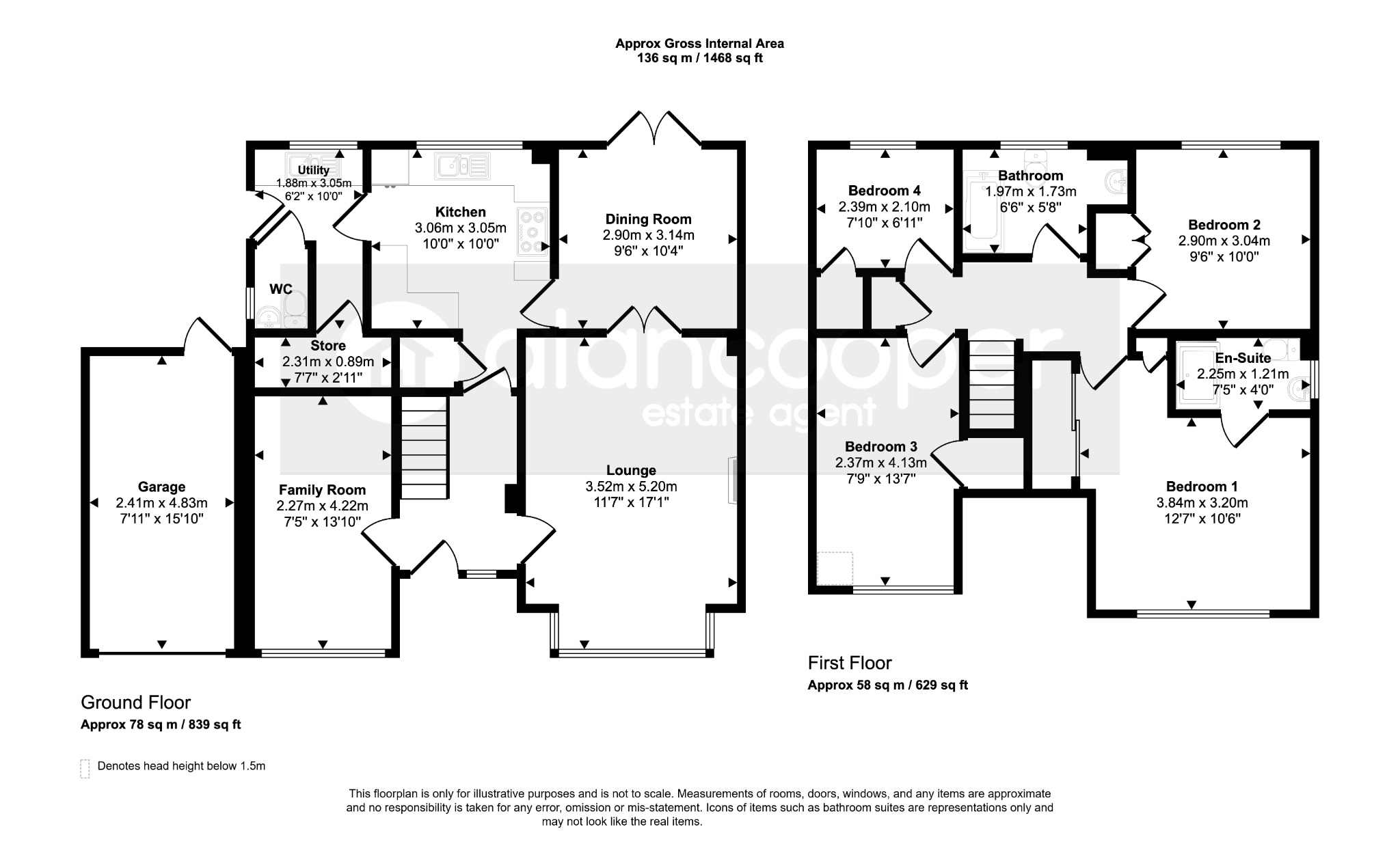 1, Ribbonfields, Nuneaton floorplan