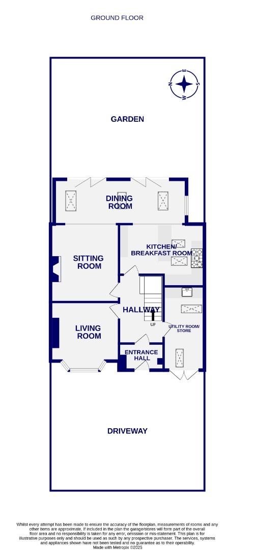 White House Drive, York floorplan