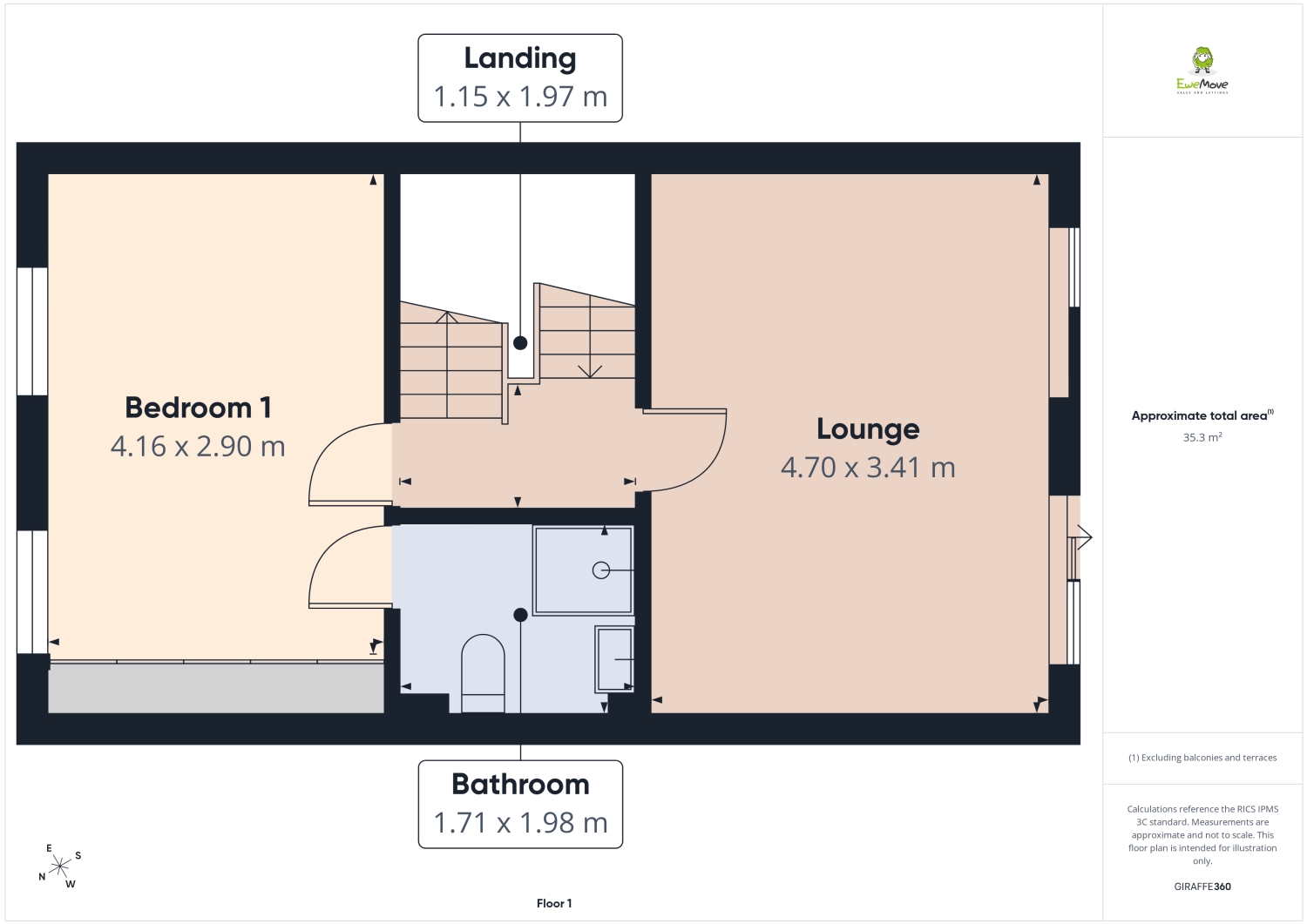 10, Waverton Mill Quays, Chester floorplan