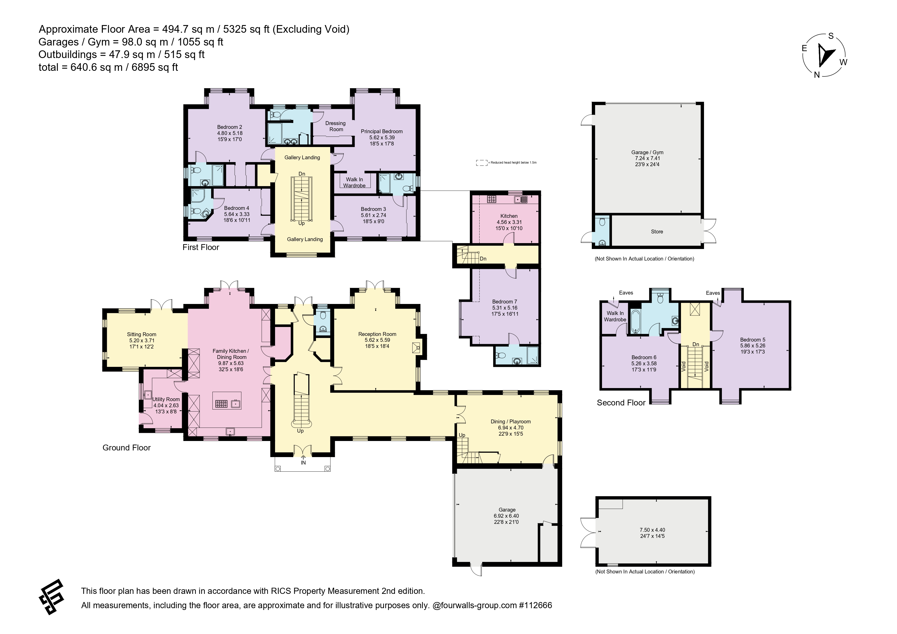 Scures Hill, Hook floorplan