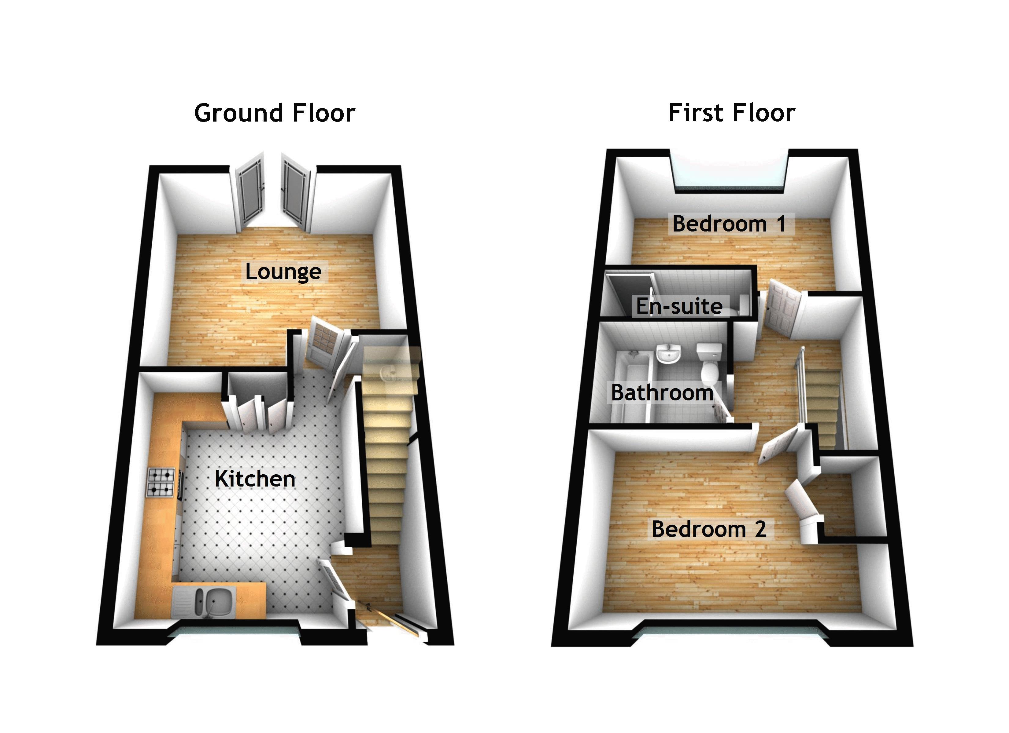 2 Bedrooms Terraced house for sale in Mckeever Close, Highbridge Street, Waltham Abbey EN9