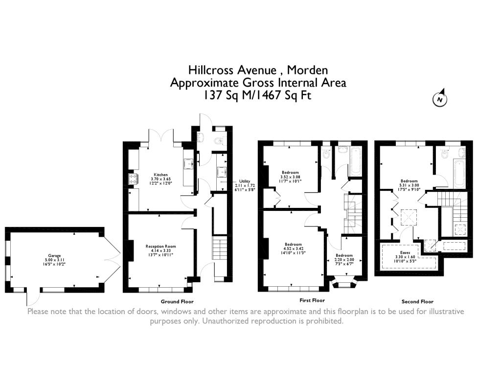 4 Bedrooms Terraced house for sale in Hillcross Avenue, Morden SM4