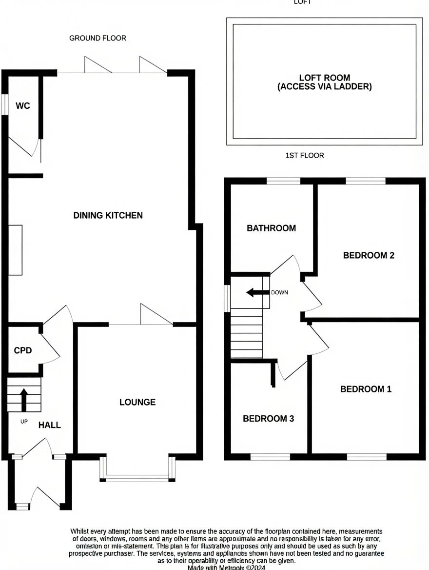 8, Paddock Road, Barnsley floorplan