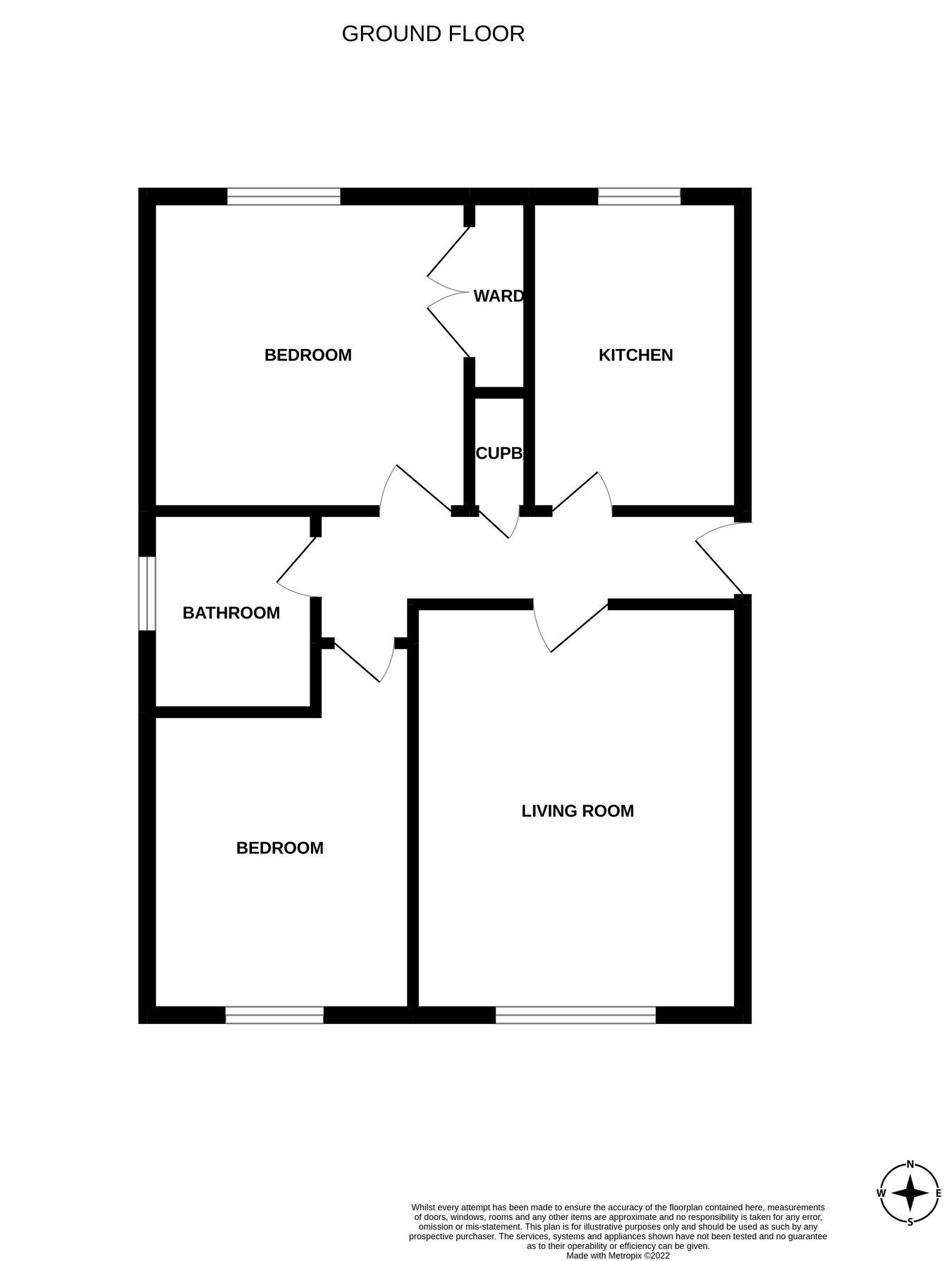 39, Tulloch Court, Cowdenbeath floorplan