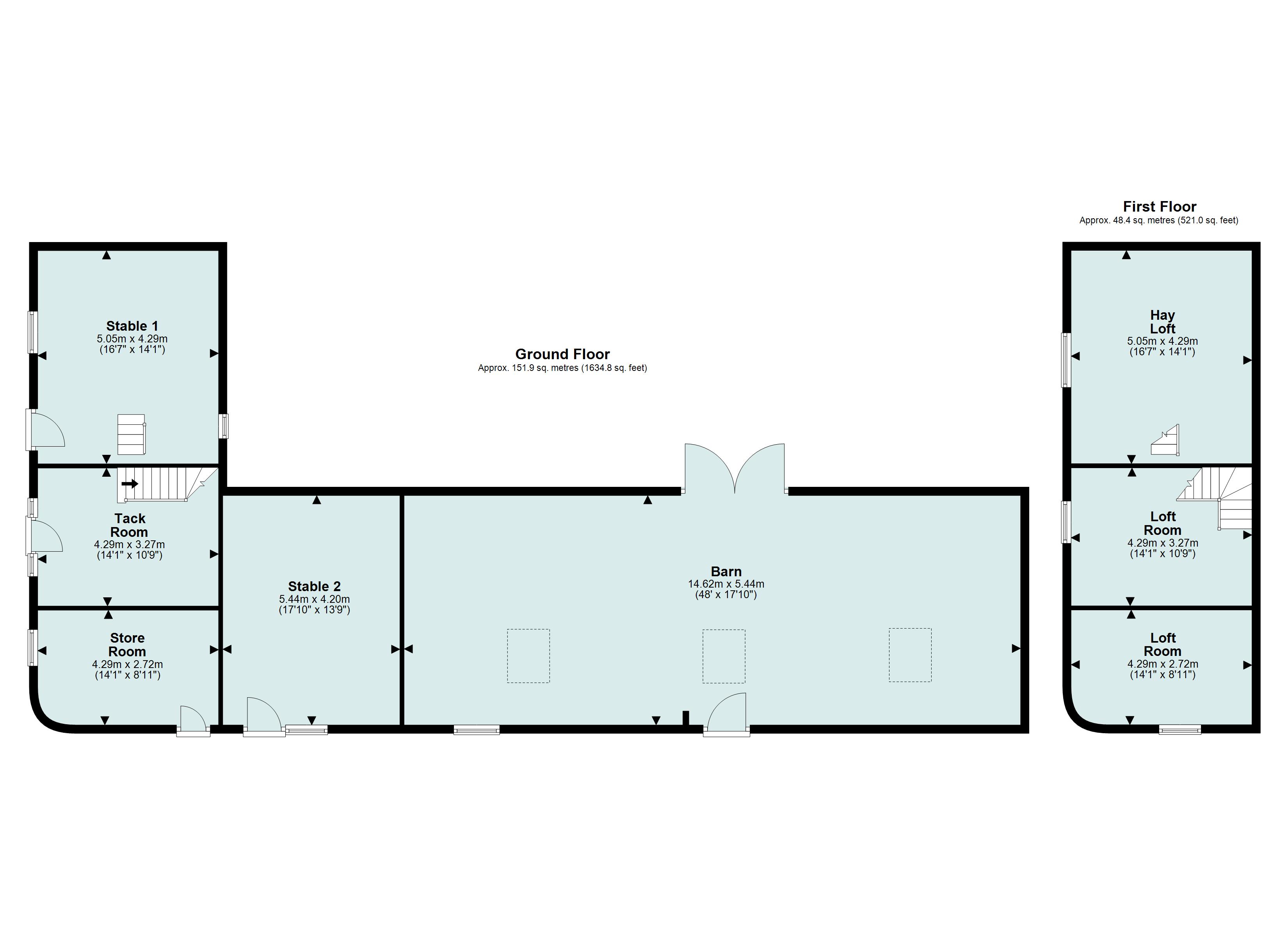Pen-Y-Wern Hall - Lot 1,, Wrexham Road, Mold floorplan