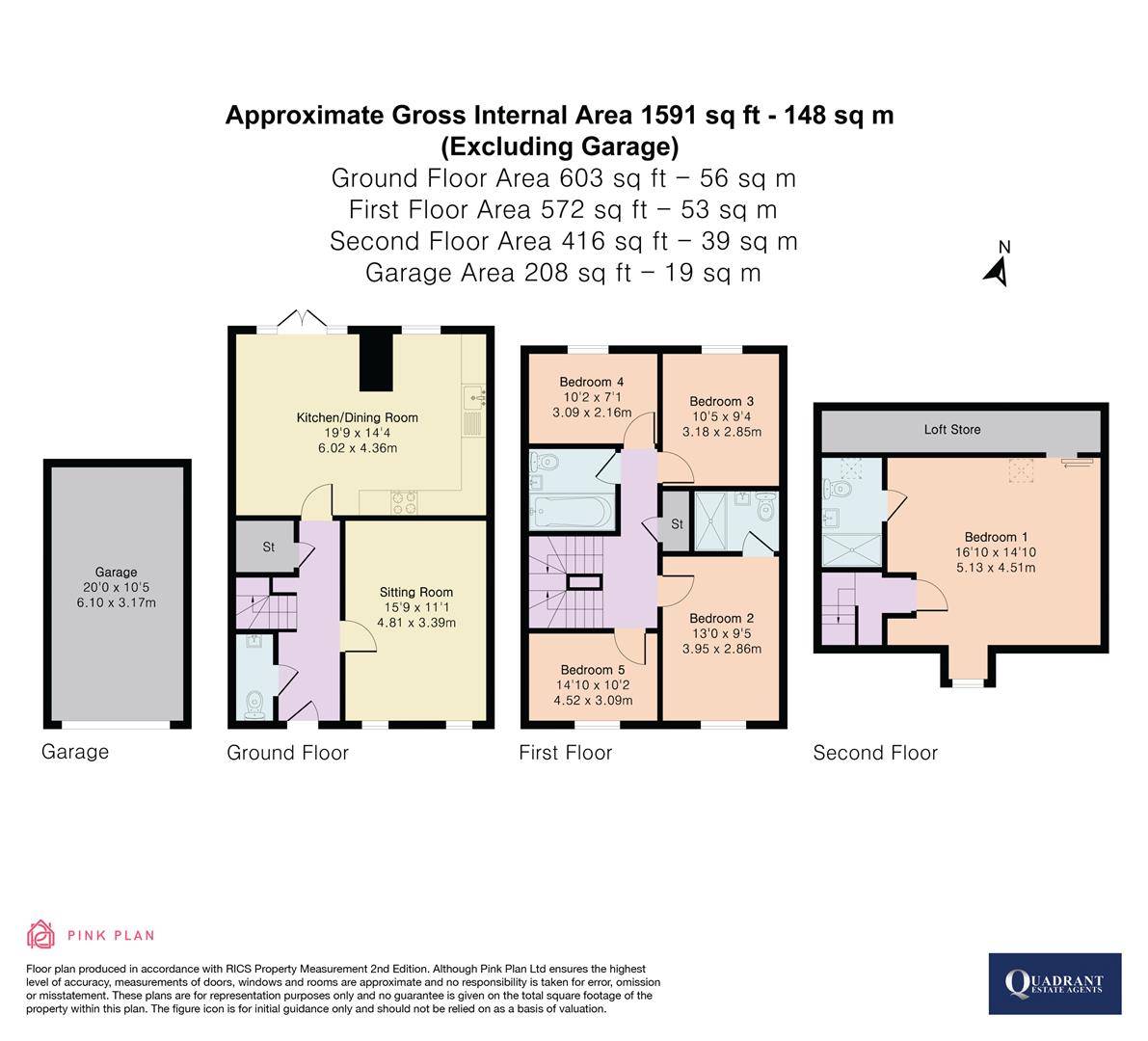 89, Pioneer Way, Bicester floorplan