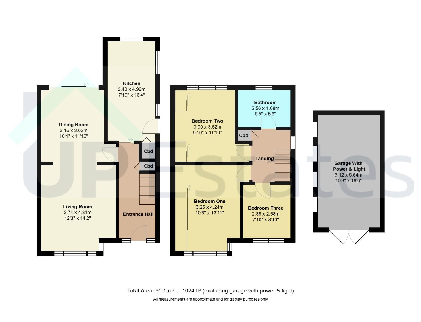 44, Yarningale Road, Coventry floorplan