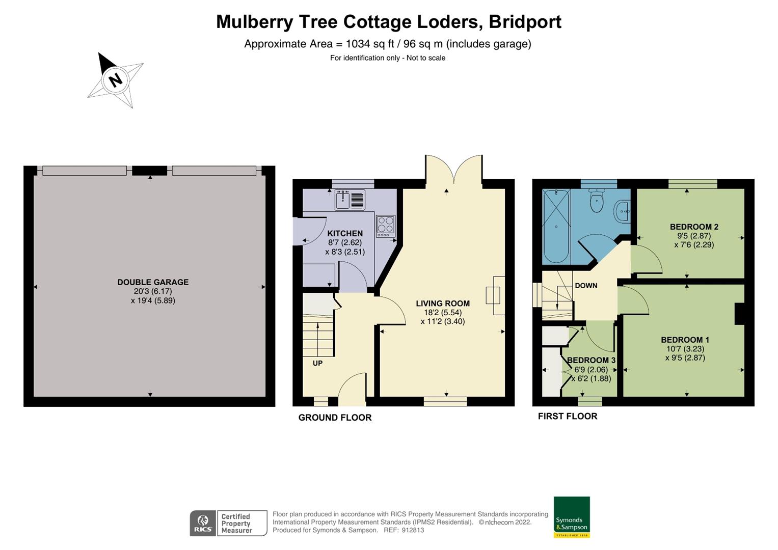 Loders, Bridport DT6, 3 bedroom semidetached house for sale 64457380