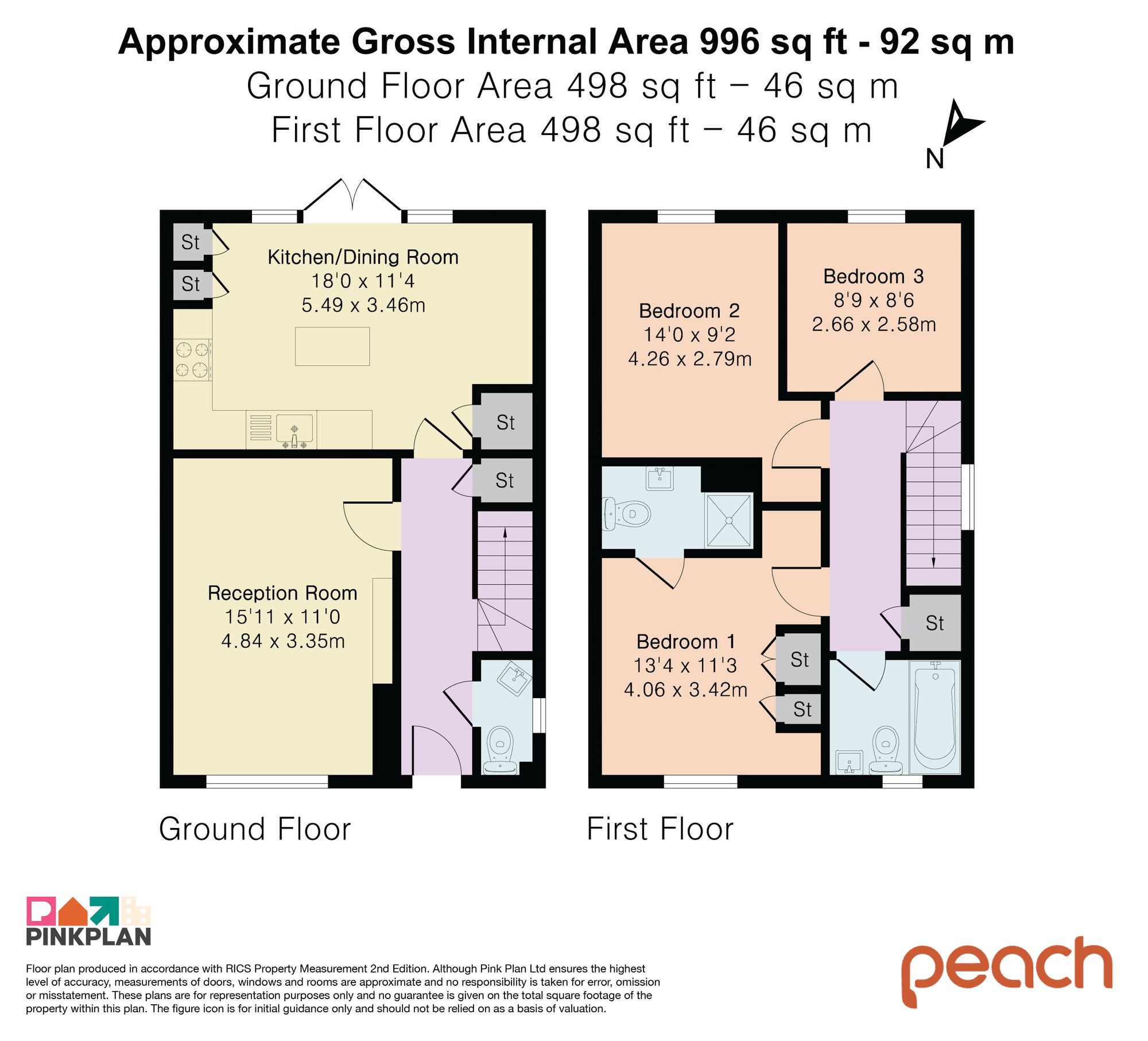 5 Clyffe Close, Swindon floorplan