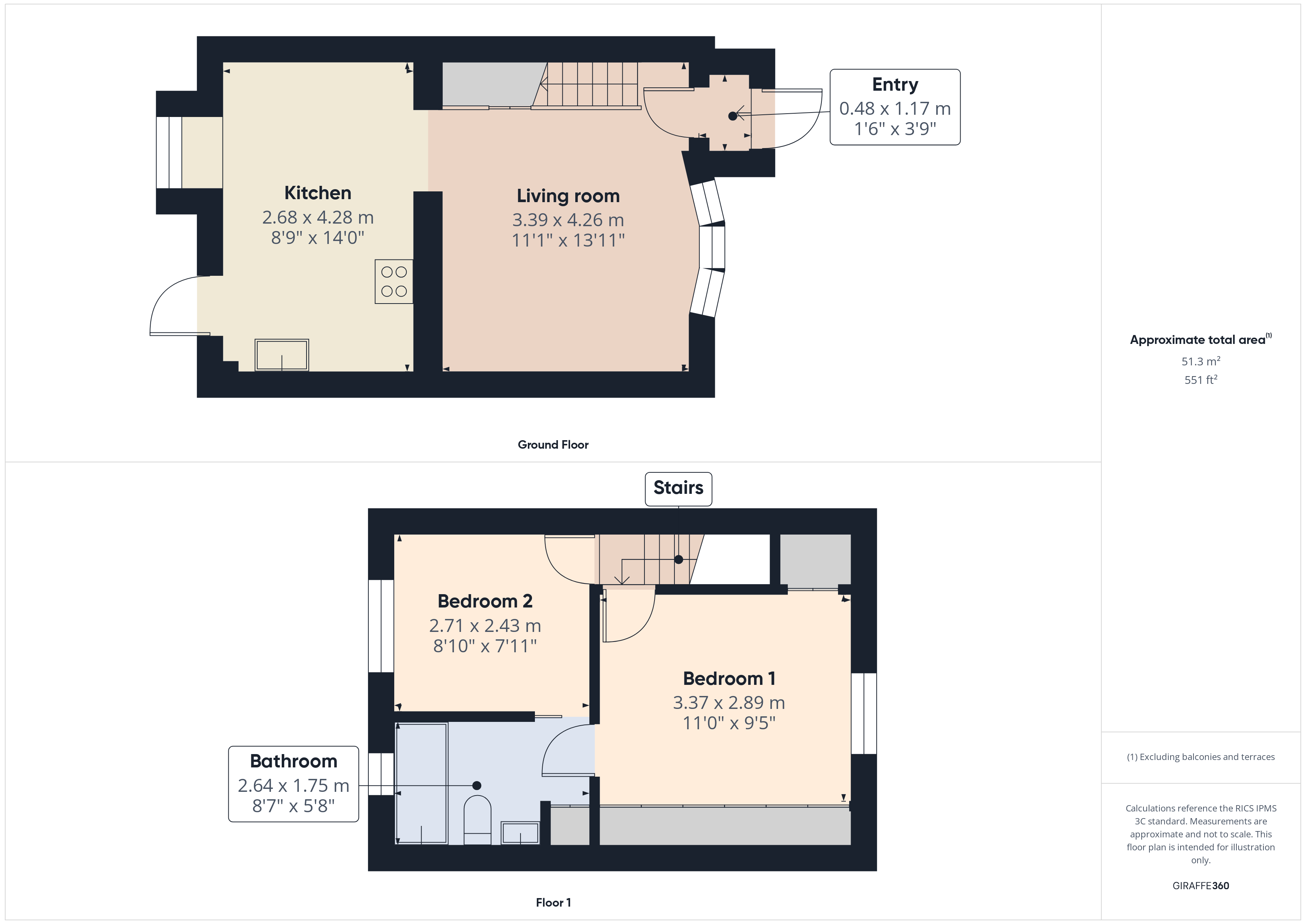 Crown Gardens, Brighton floorplan