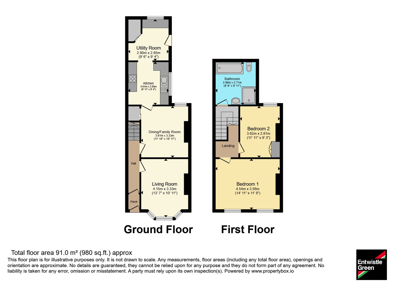 15, Brook Street, Merseyside floorplan