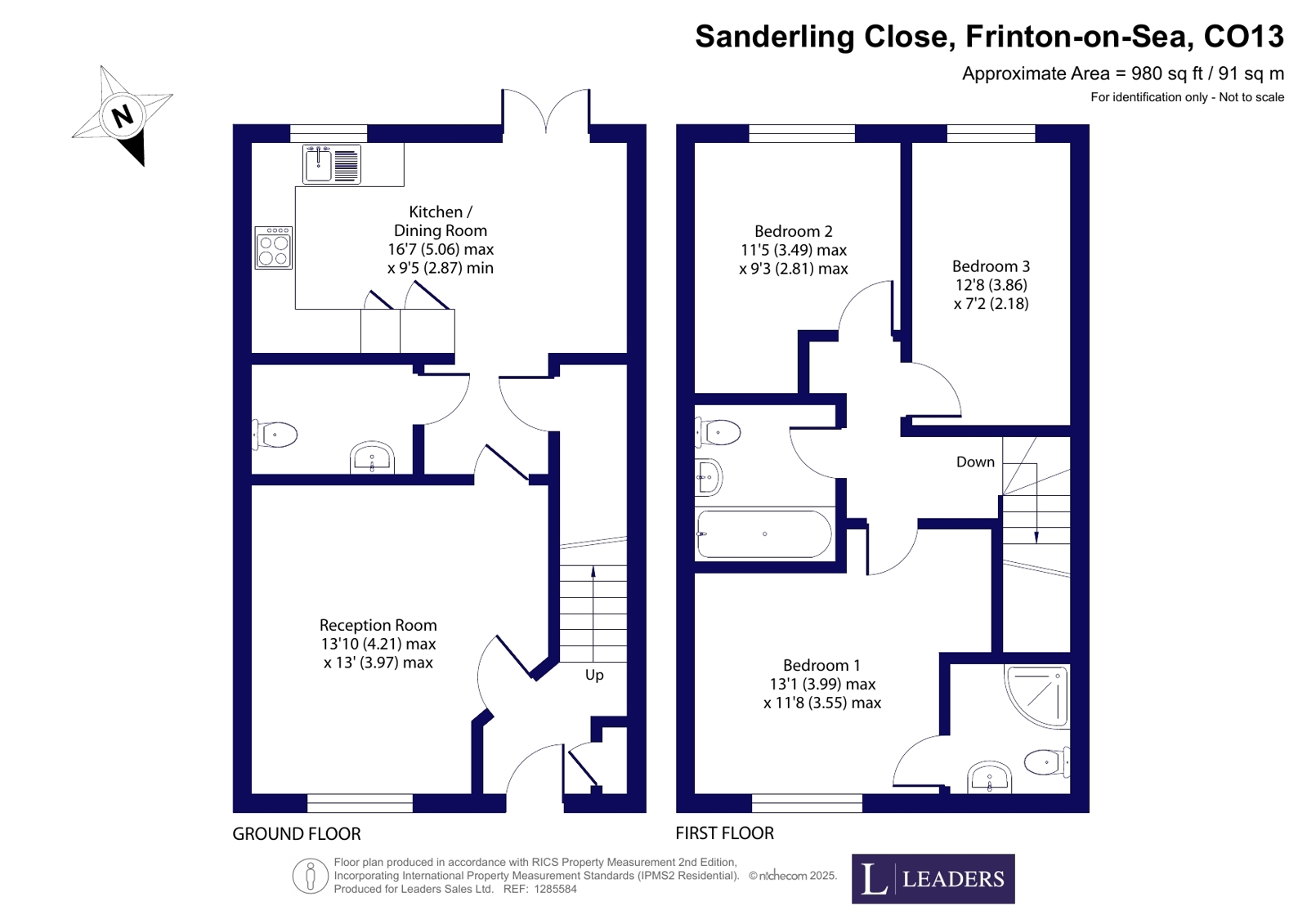 8, Sanderling Close, Frinton-on-Sea floorplan