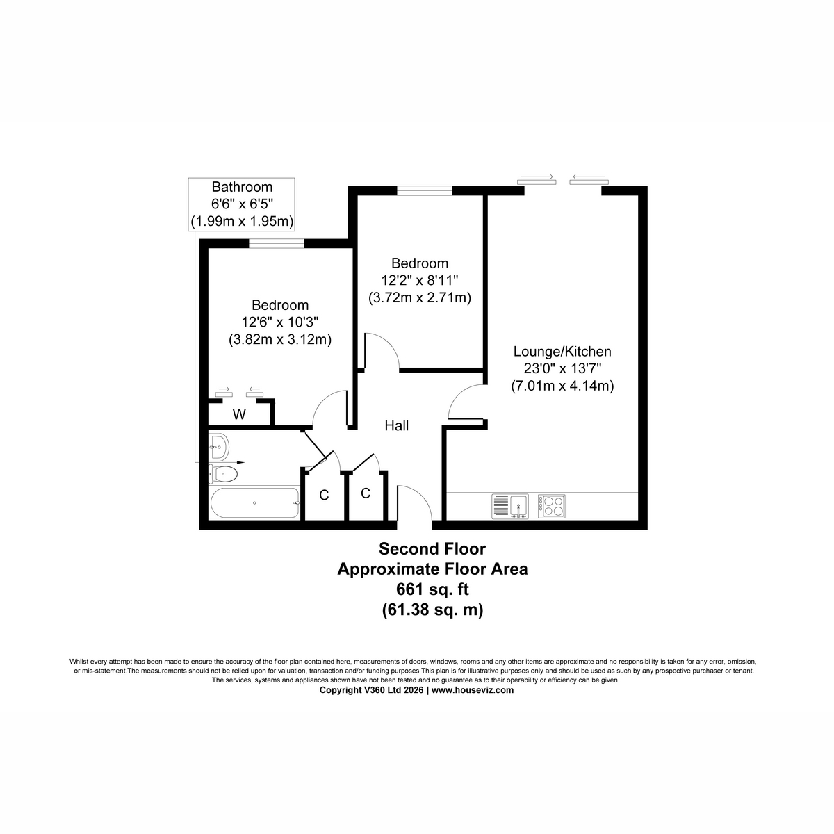 18, Rectory Court, Armthorpe floorplan