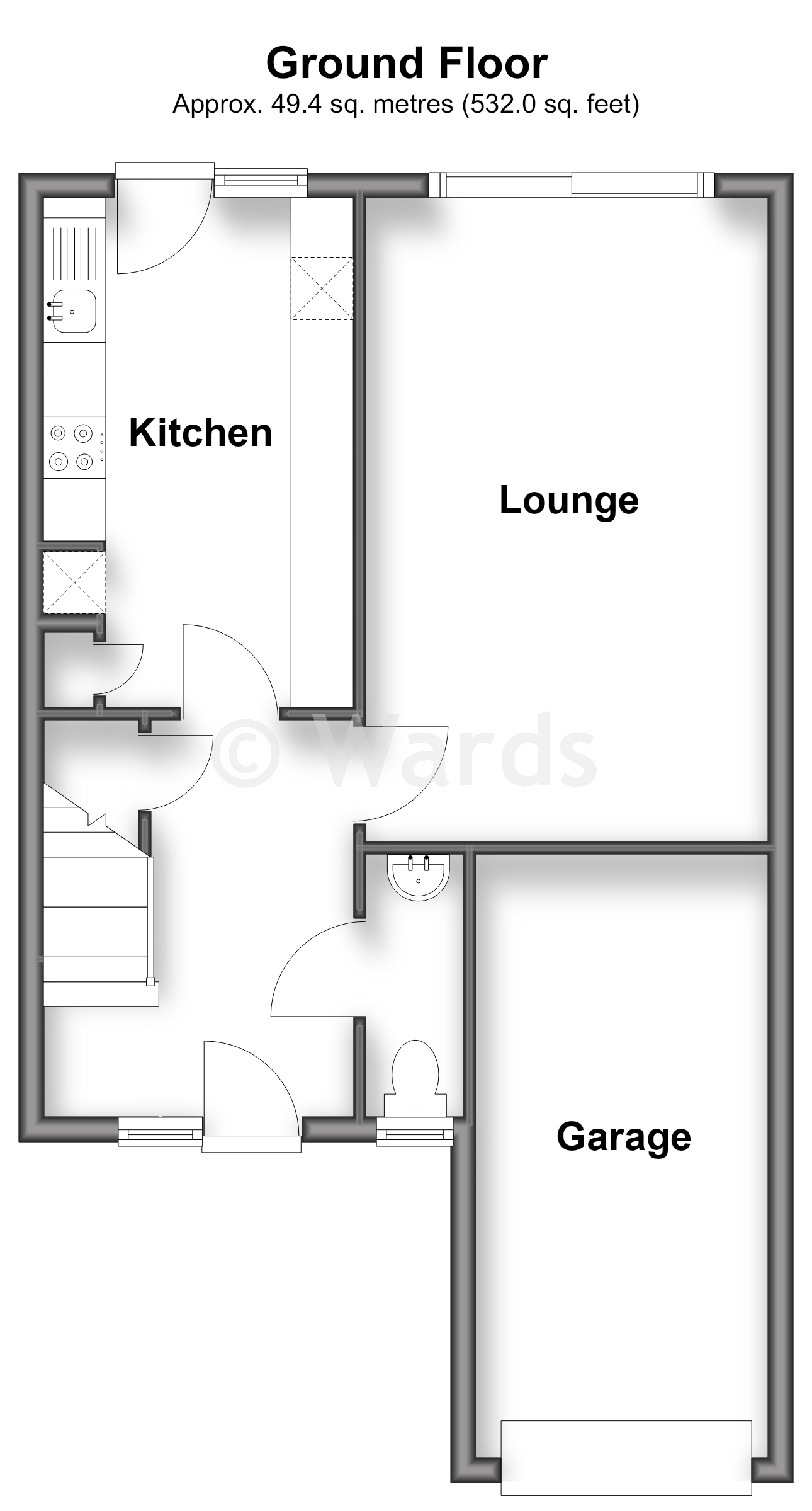 9, Clive Road, Sittingbourne floorplan