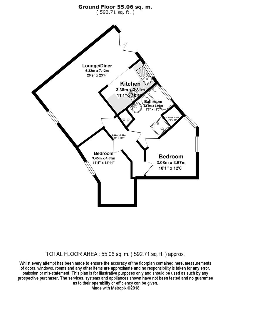 2 Bedrooms Flat for sale in Fenners Marsh, Gravesend DA12