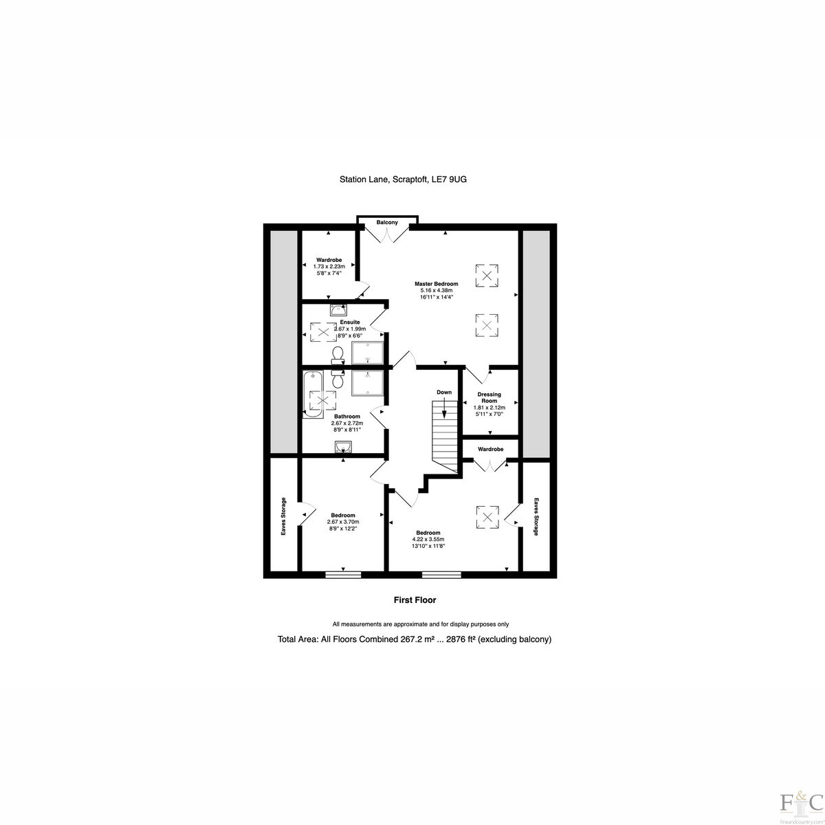 00, Station Road, Leicester floorplan