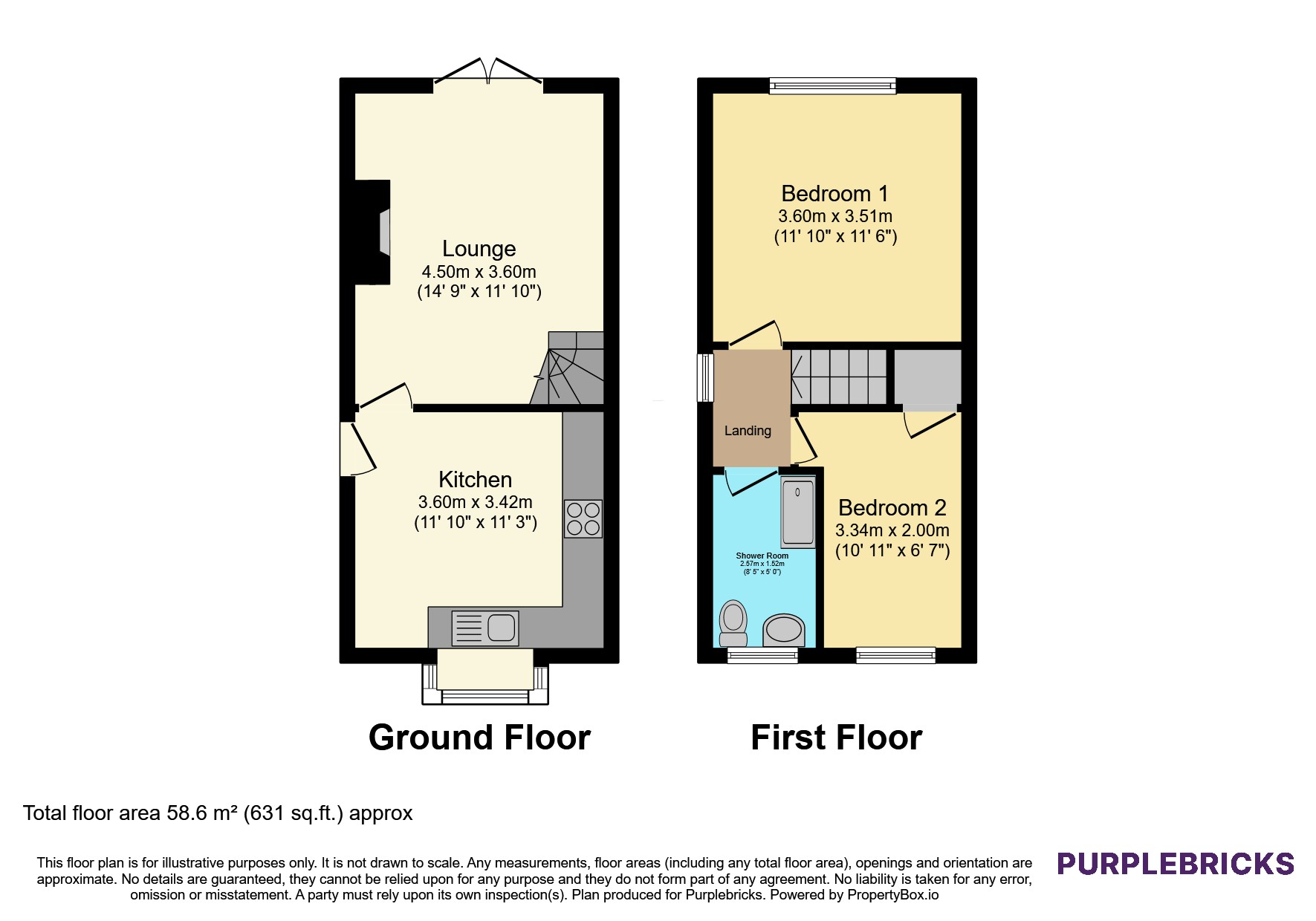 12, The Grange, Rotherham floorplan