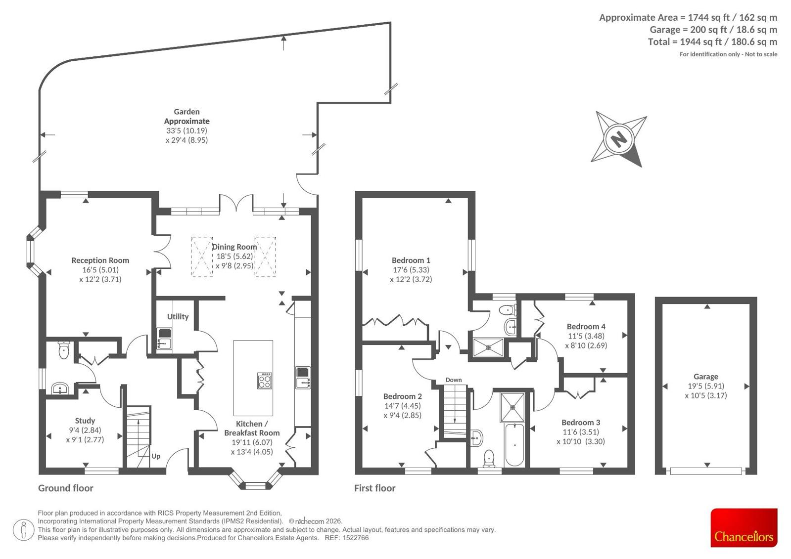 10, Blush Crescent, Oxfordshire floorplan