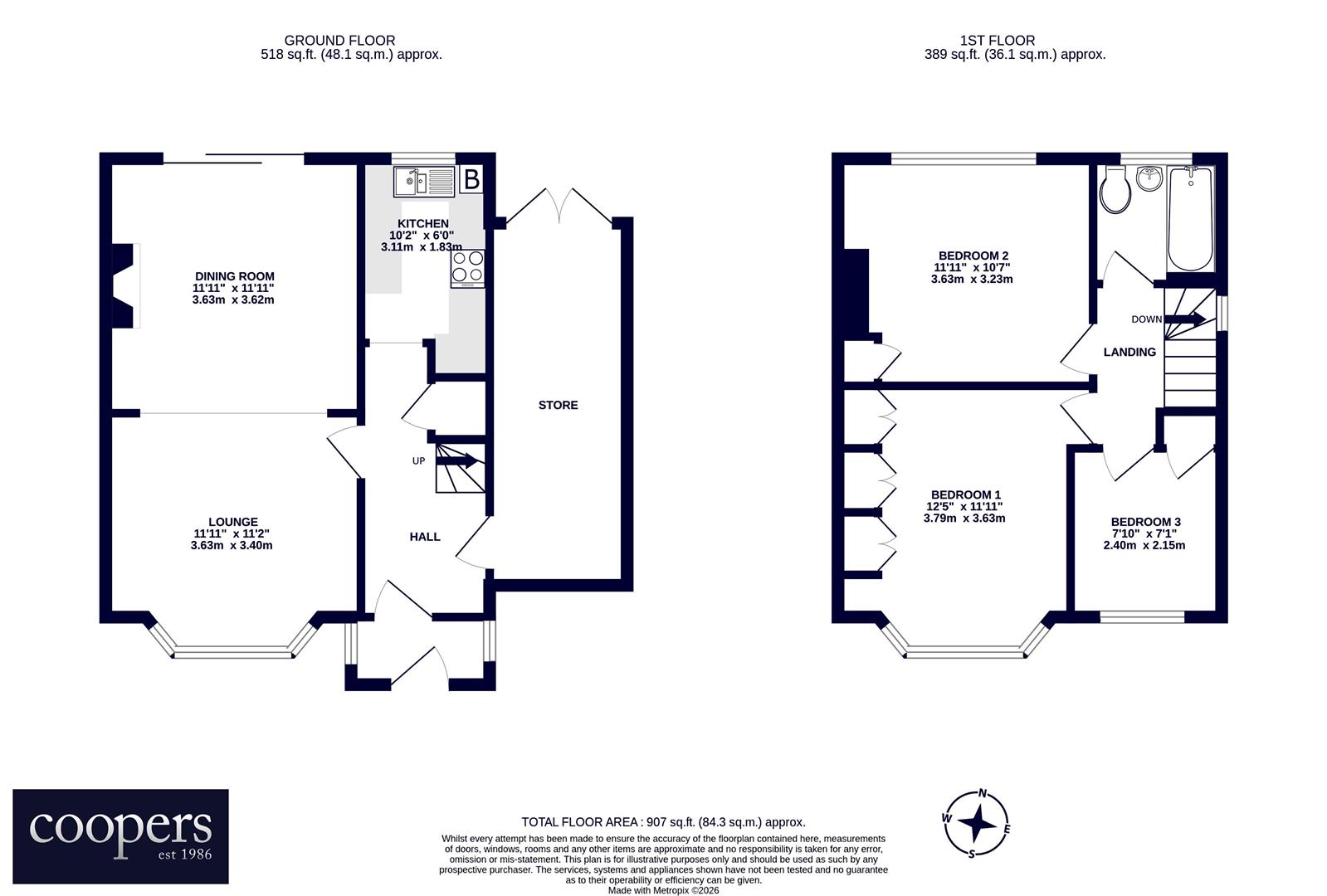51, Honeycroft Hill, Hillingdon floorplan