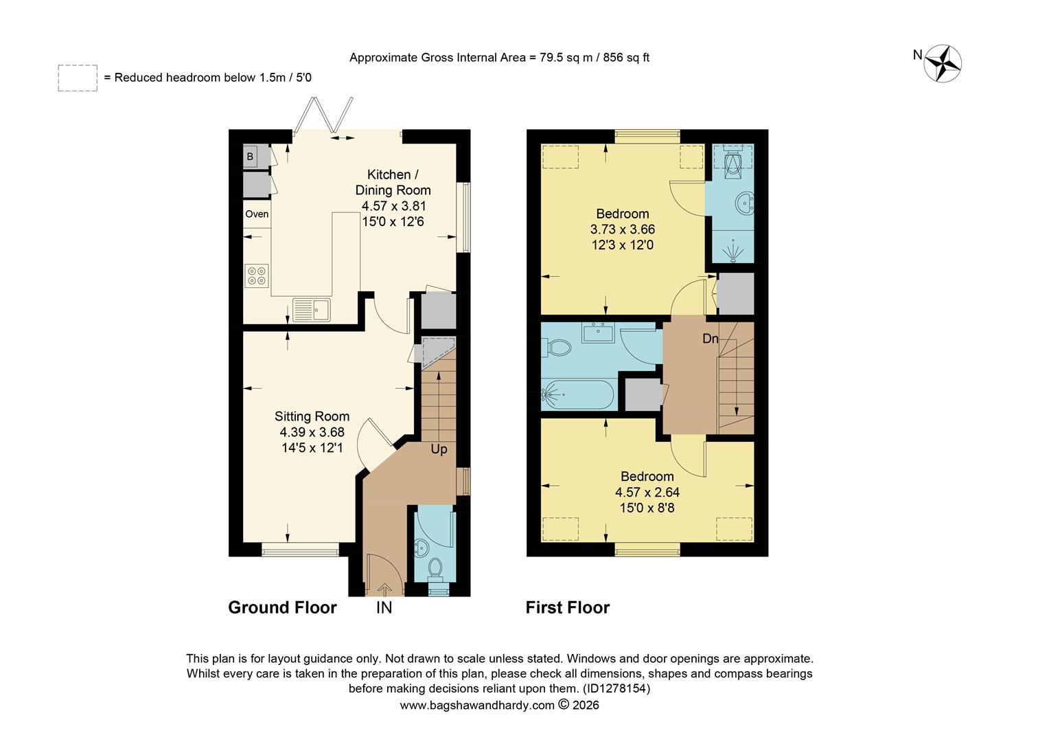 5, Hayward Mews, Lingfield floorplan