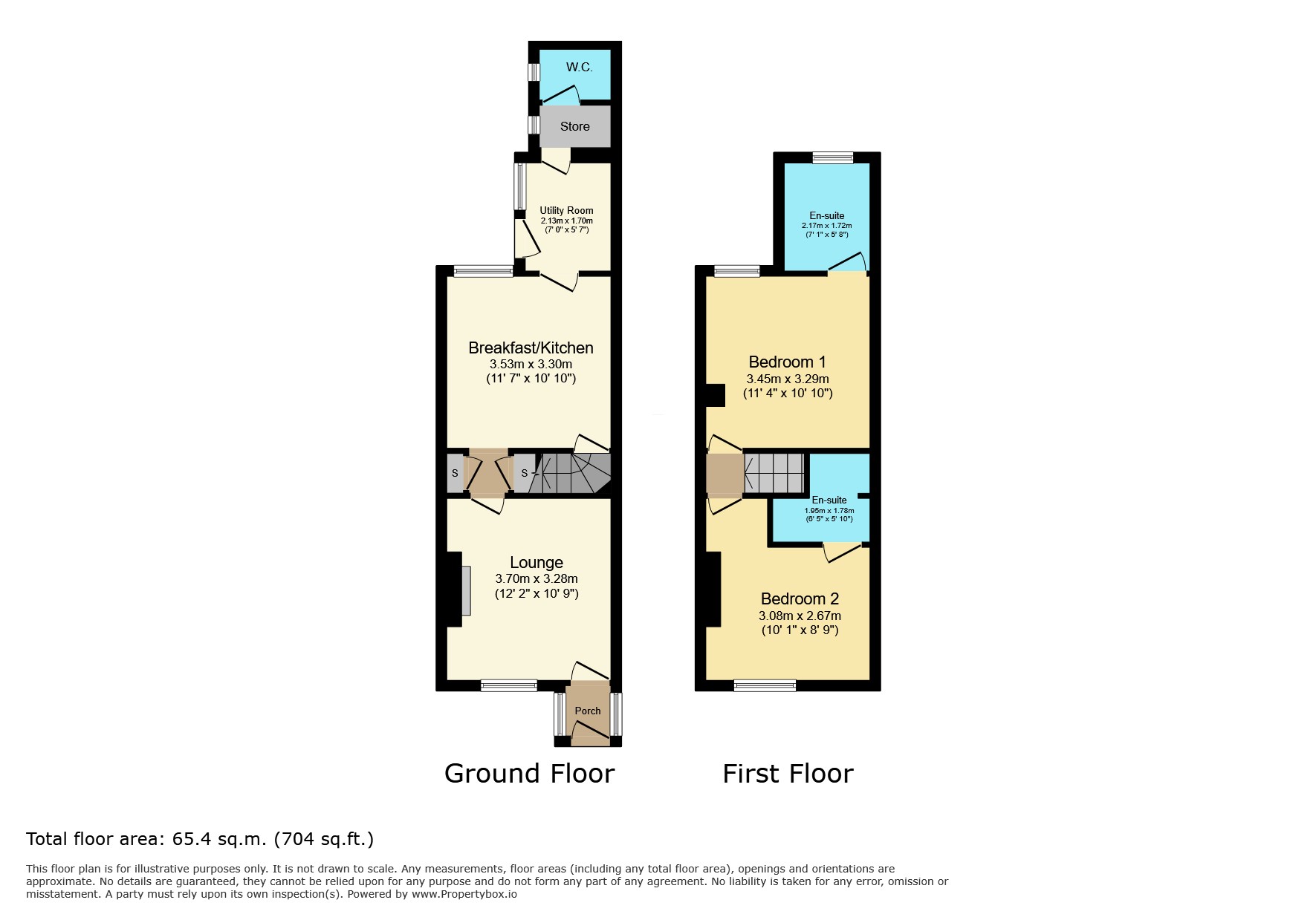 7 Barkby Road, Leicester floorplan