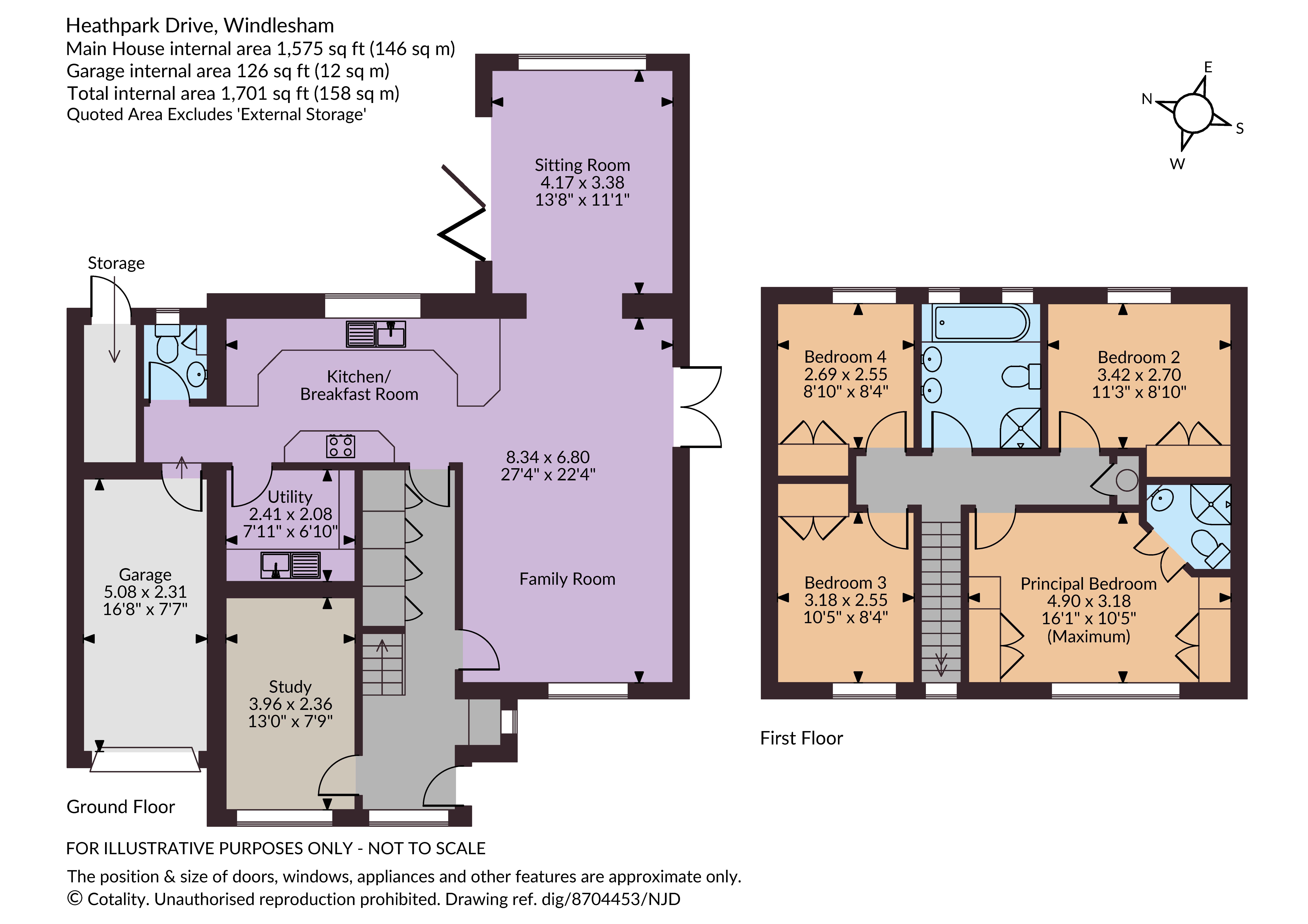 15, Heathpark Drive, Surrey floorplan