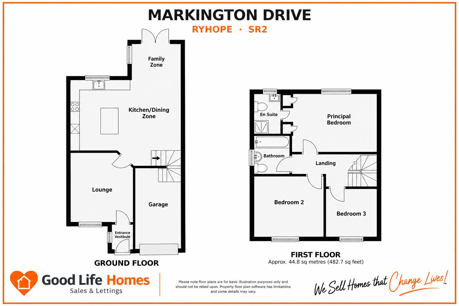 Markington Drive, Sunderland floorplan