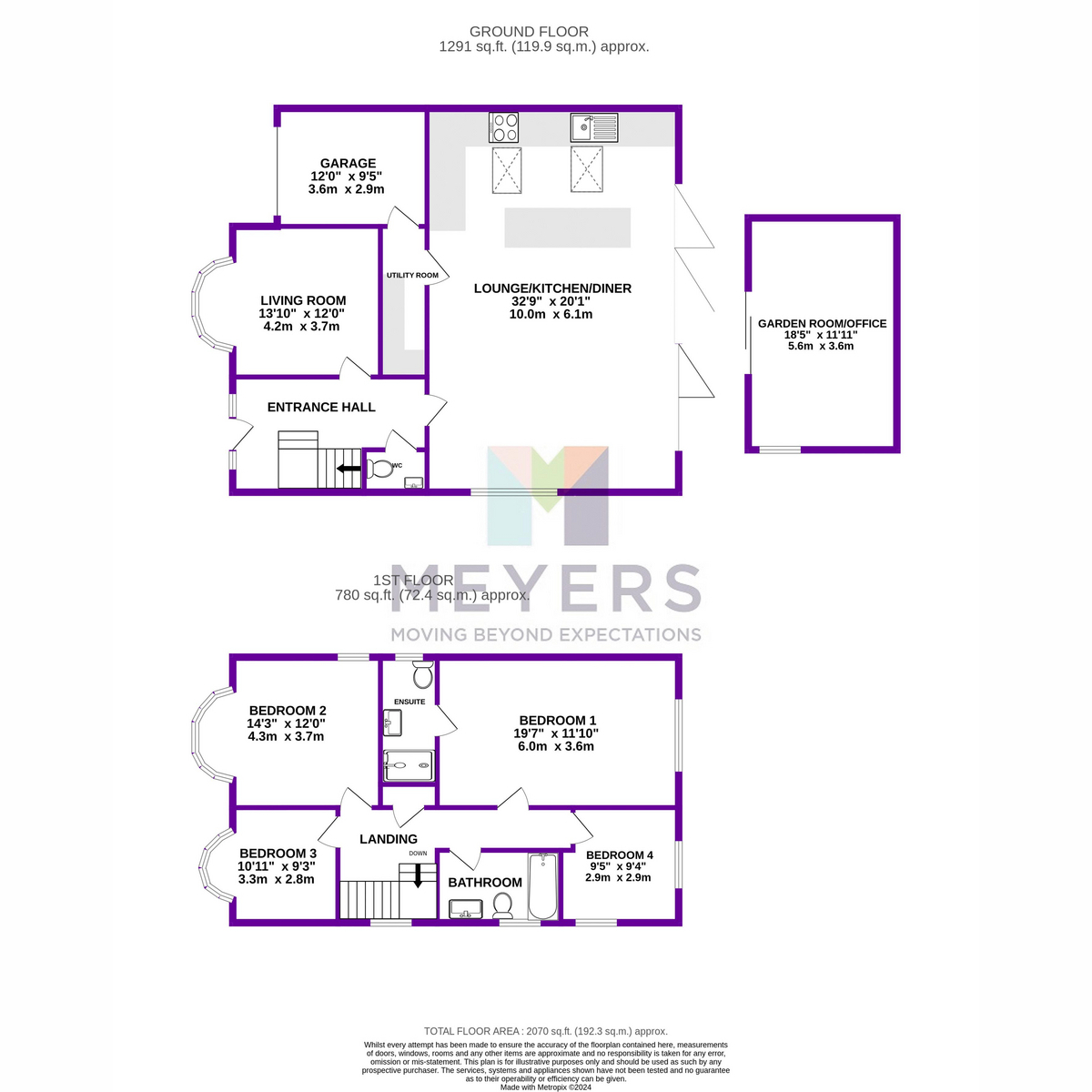 18, Leeson Road, Bournemouth floorplan