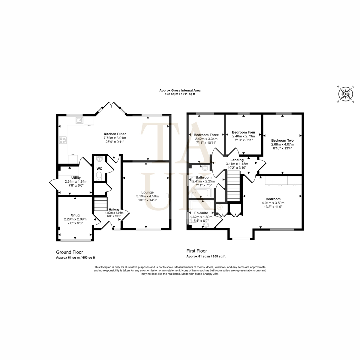 26, Britannia Gardens, Stourport-on-severn floorplan