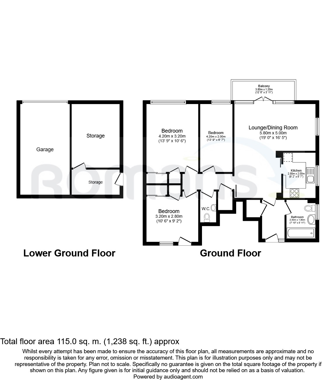 3 Bedrooms Flat to rent in Denham Close, Maidenhead SL6