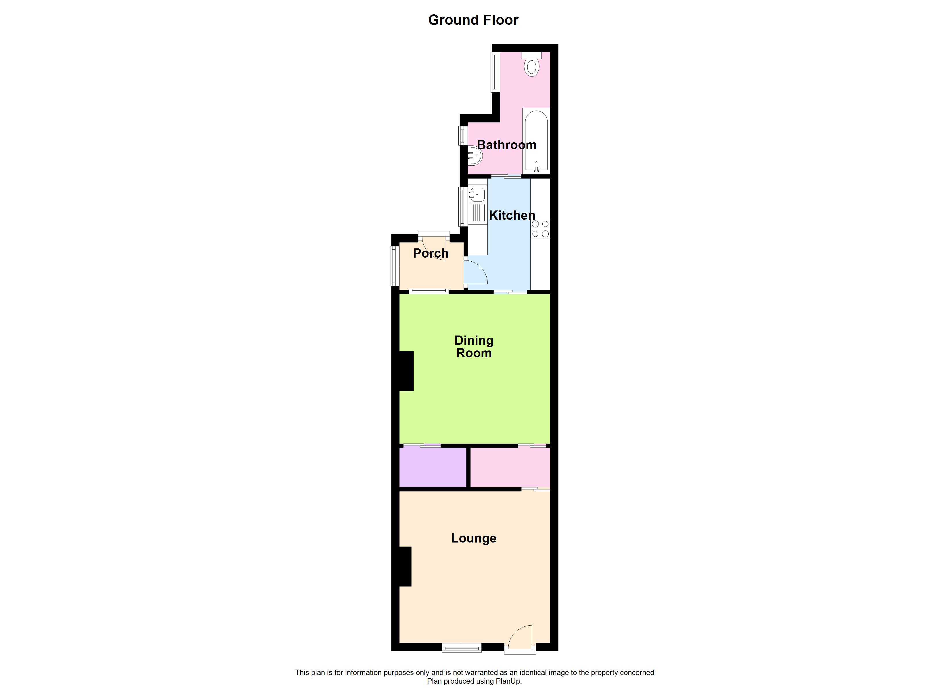 2 Bedrooms Terraced house for sale in Sherwood Street, Newton, Alfreton DE55