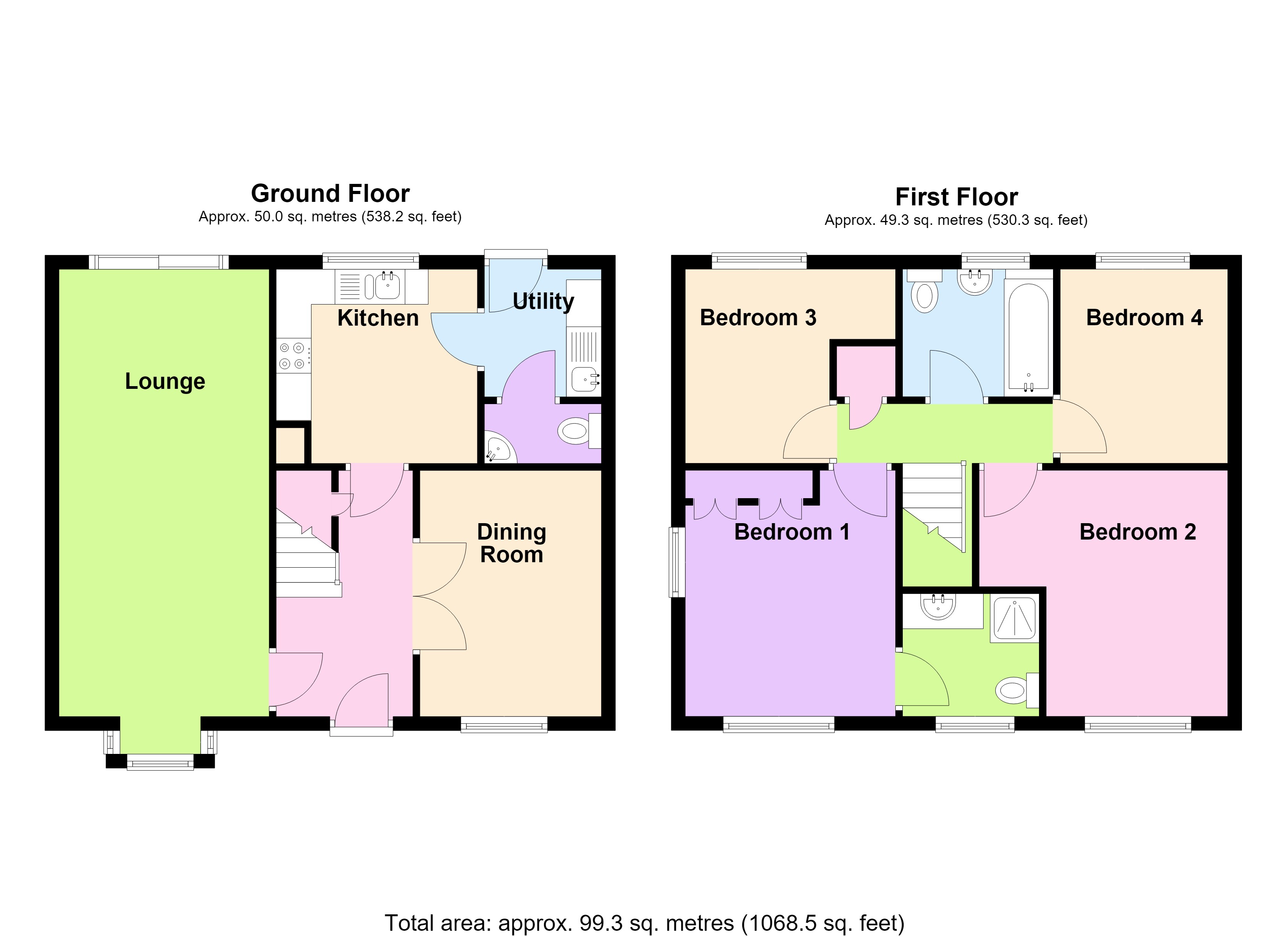27, Four Acre Meadow, Bridgwater floorplan