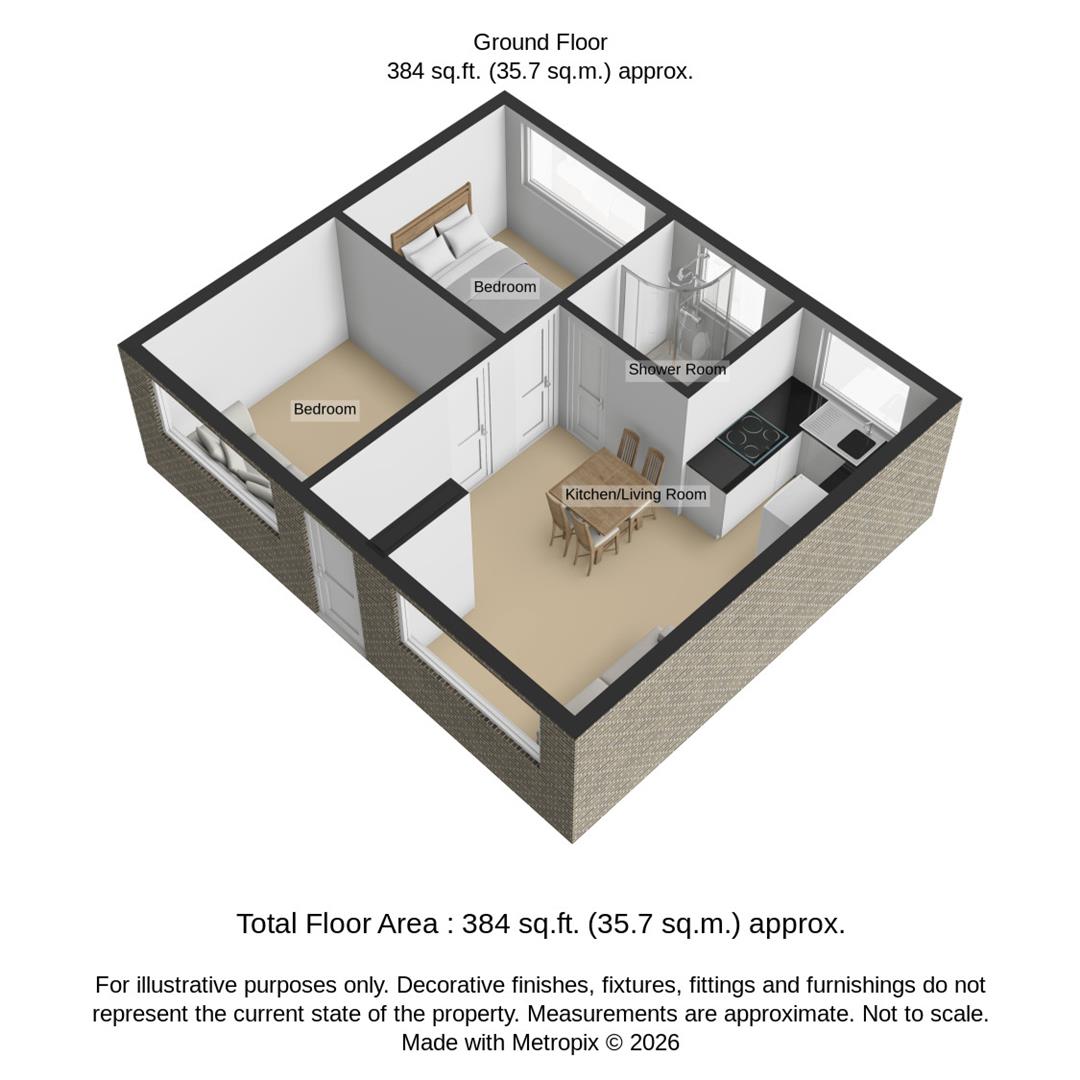 6 Seadell Chalet Park, Beach Road, Great Yarmouth floorplan