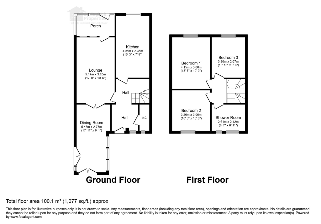 2, Ryecroft, Chester floorplan