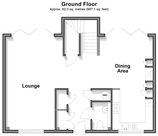 Clock House Rise Coxheath, Maidstone floorplan
